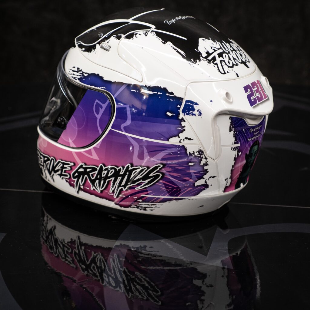 kit déco casque