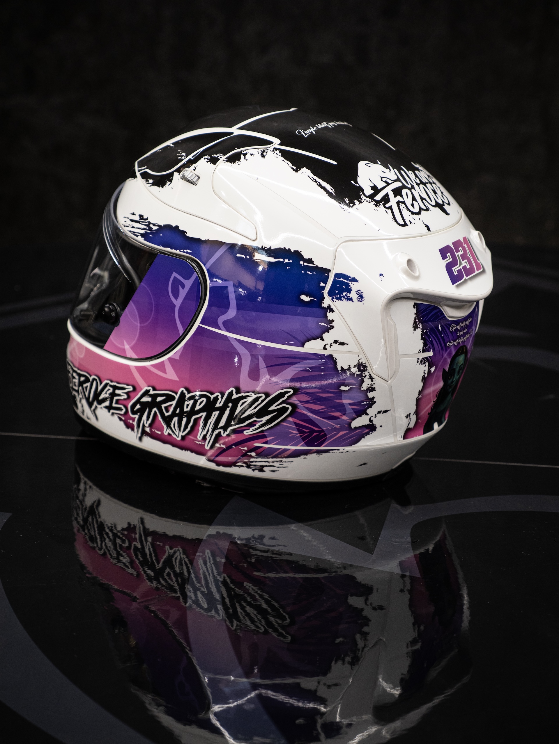 kit déco casque
