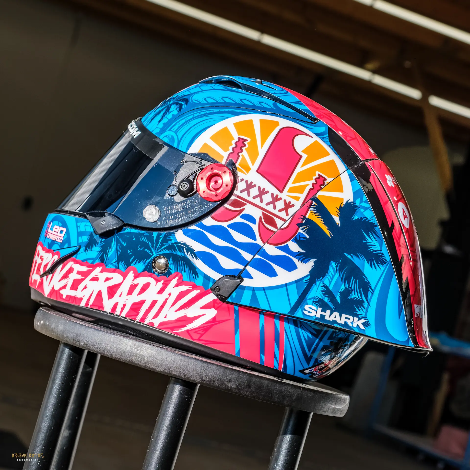 kit déco casque