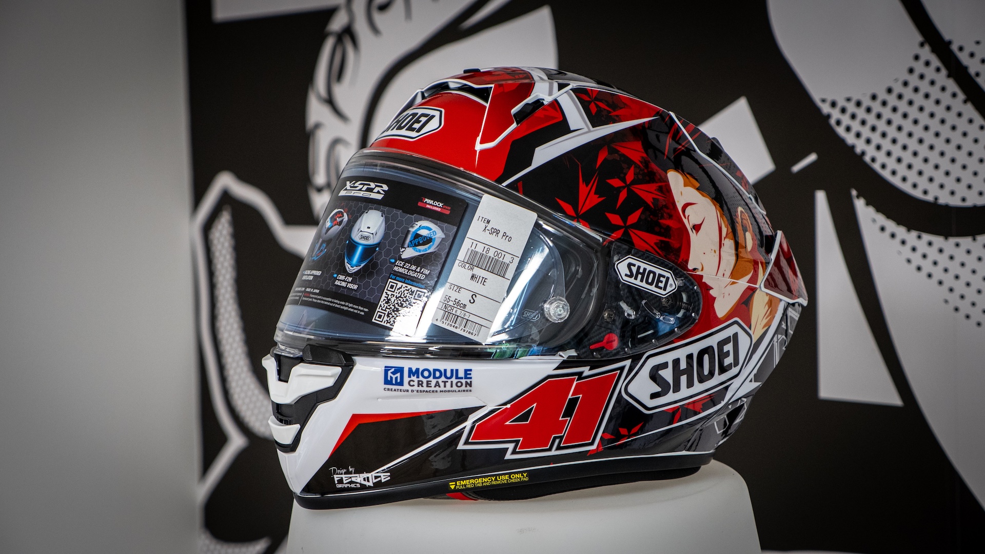 kit déco casque