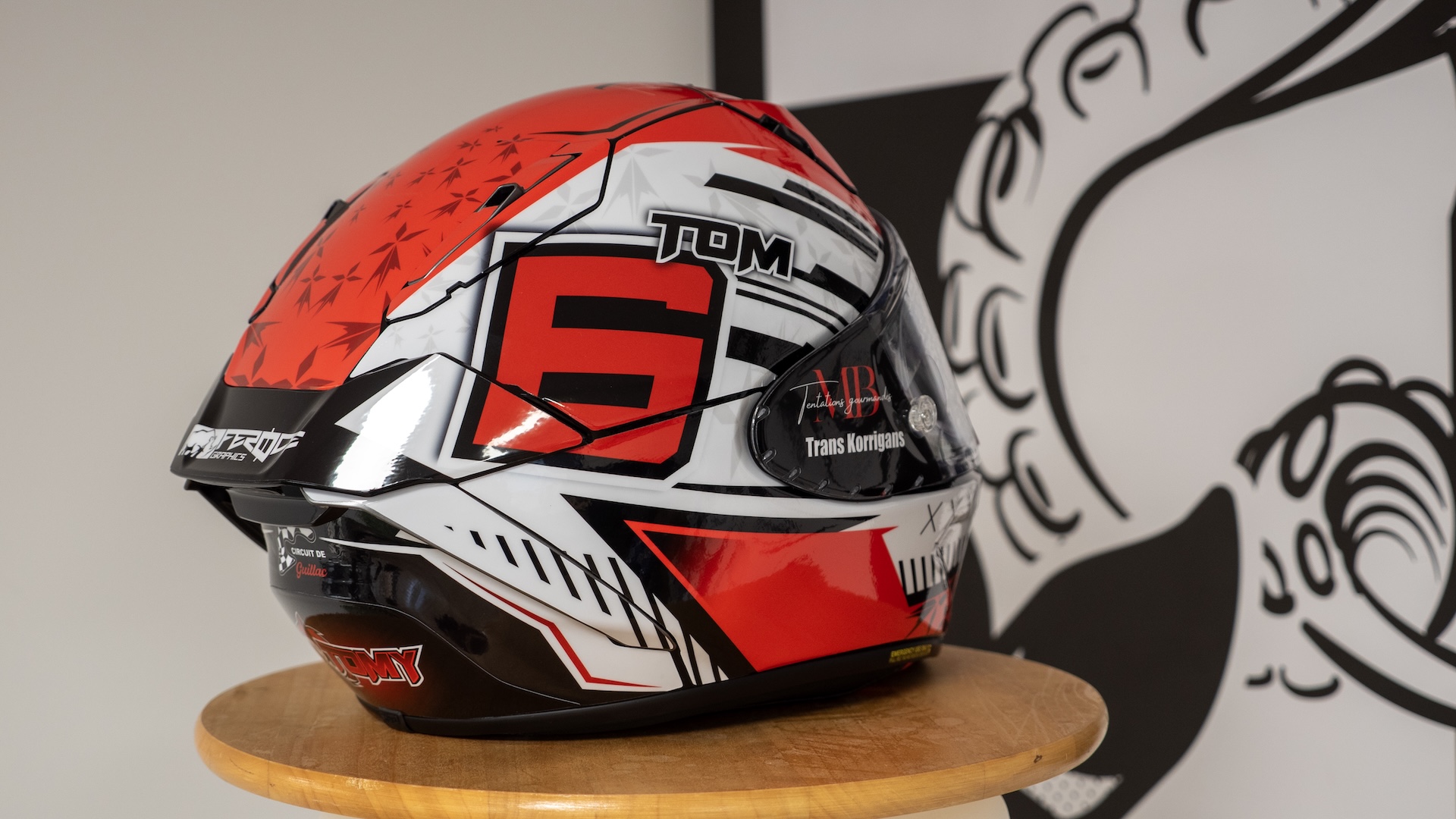kit déco casque