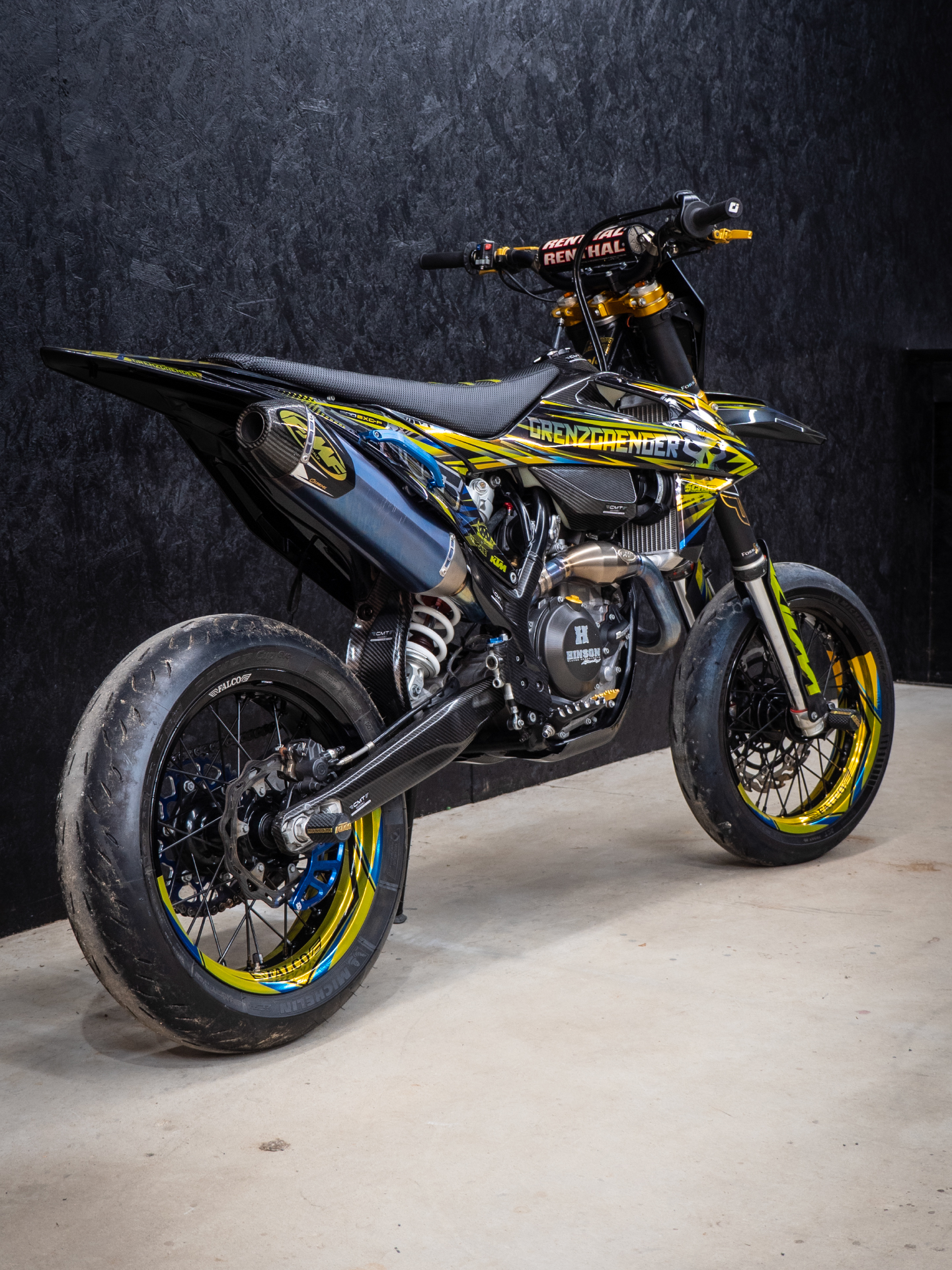 demi roues 100% perso