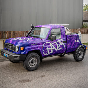 covering sur mesure dépanneuse 4 x 4