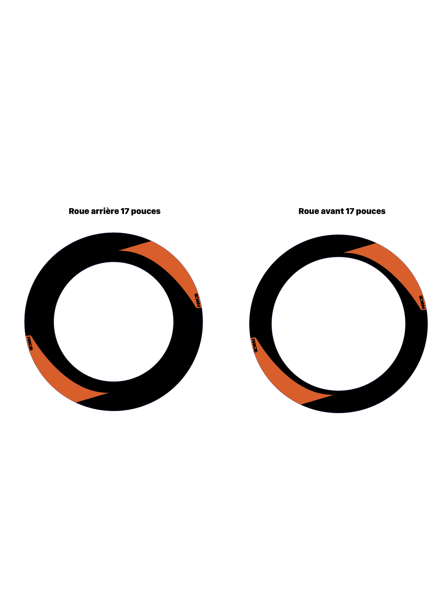 kit déco jantes ktm 690 smc r #2