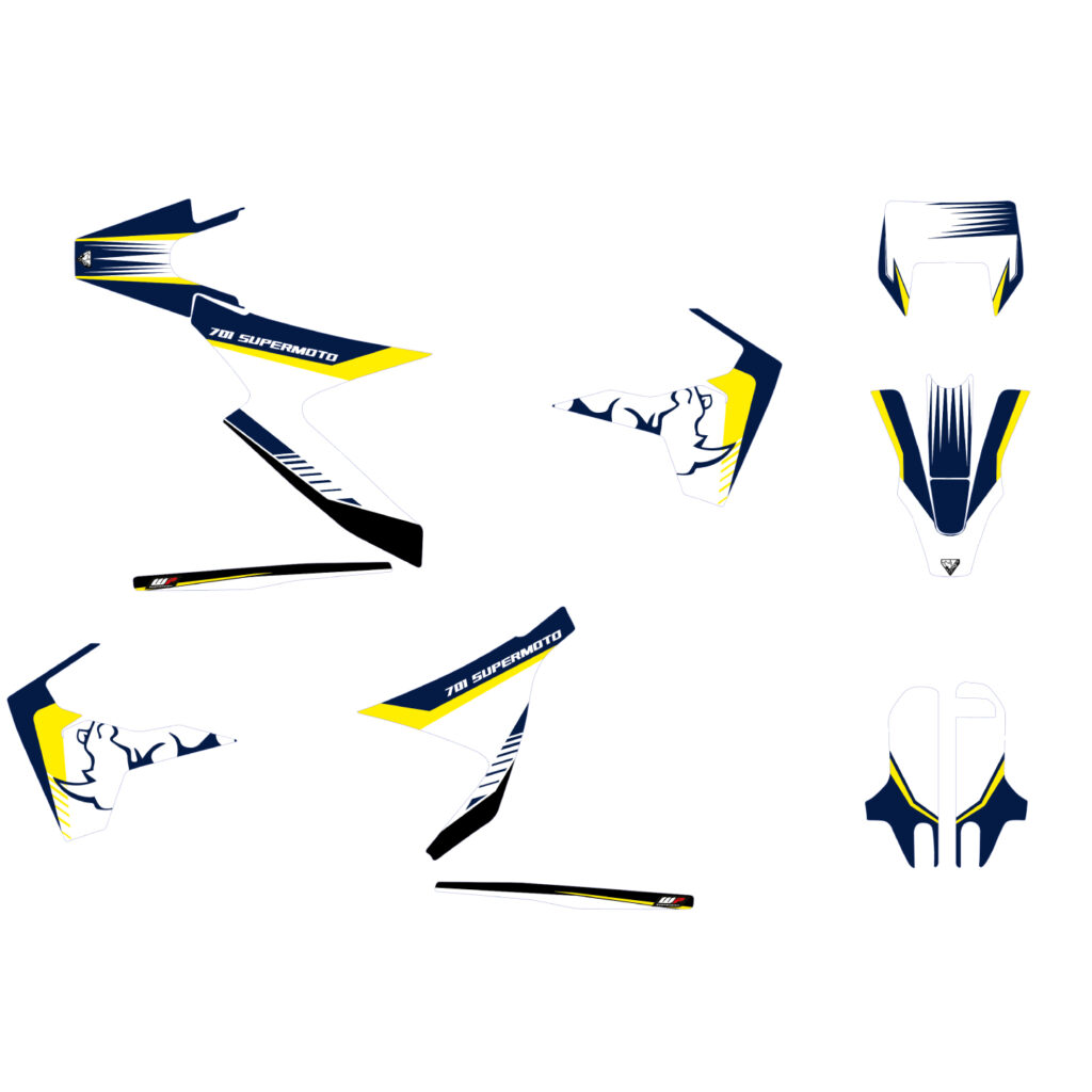 kit deco husqvarna 701 sm origine style