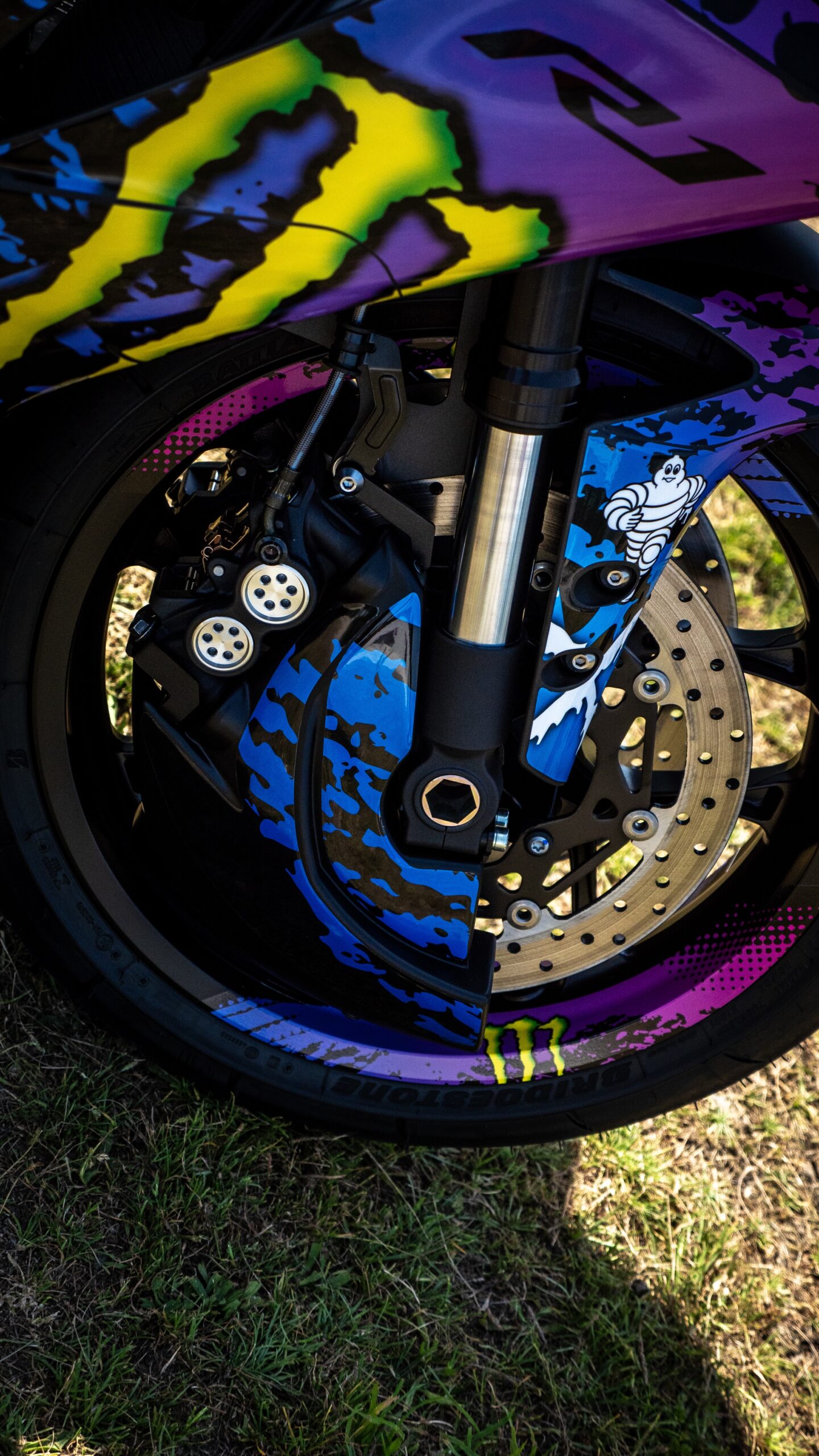 kit déco jantes yamaha r1 replica quartararo