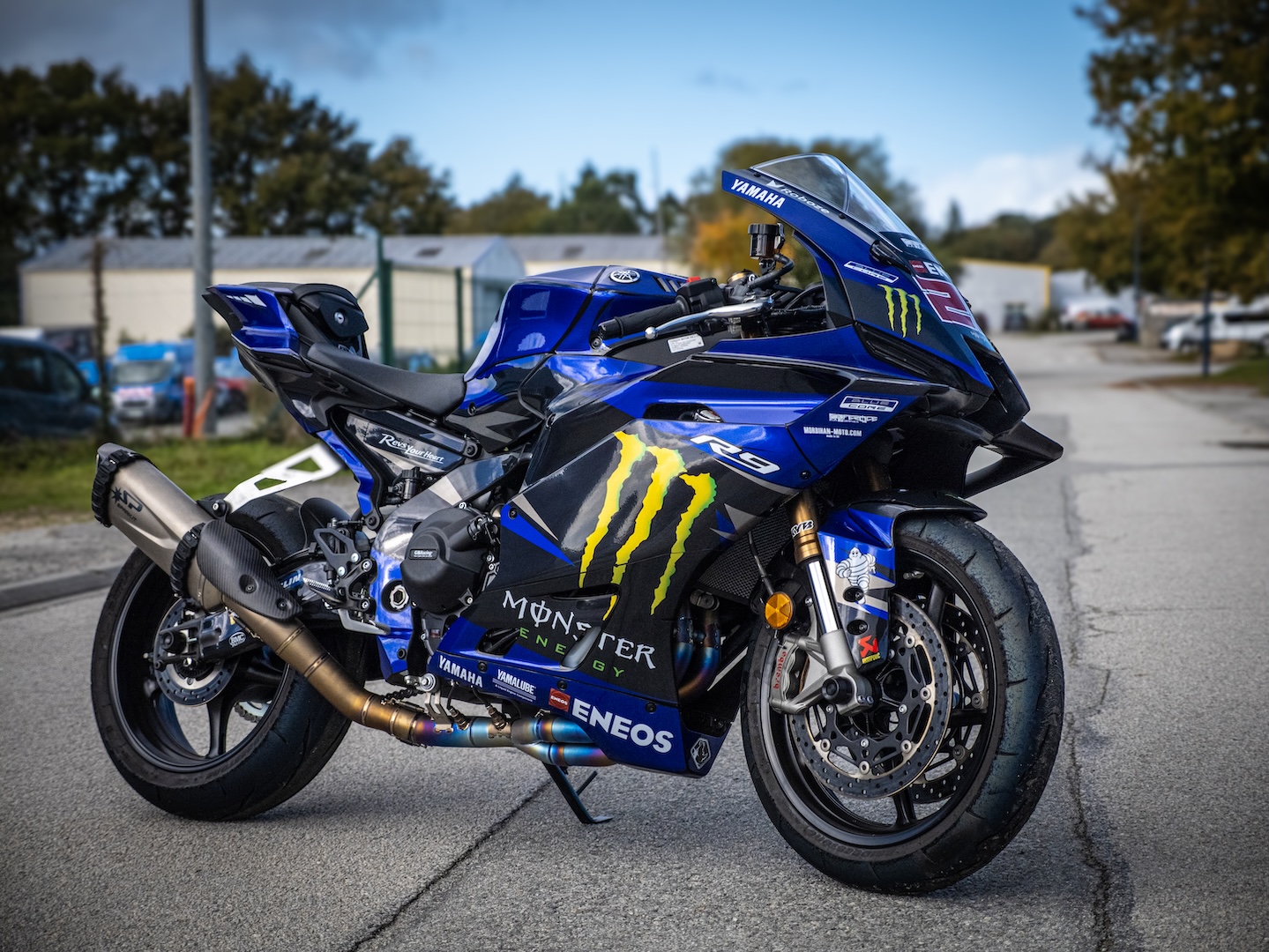 kit deco yamaha r9 2025 + replica officiel gp