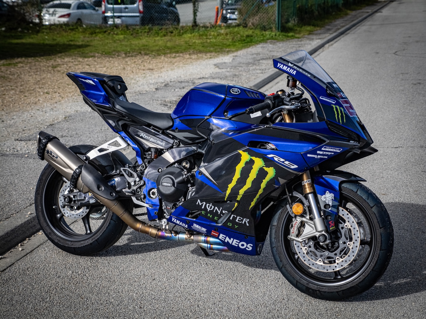 kit deco yamaha r9 2025 + replica officiel gp