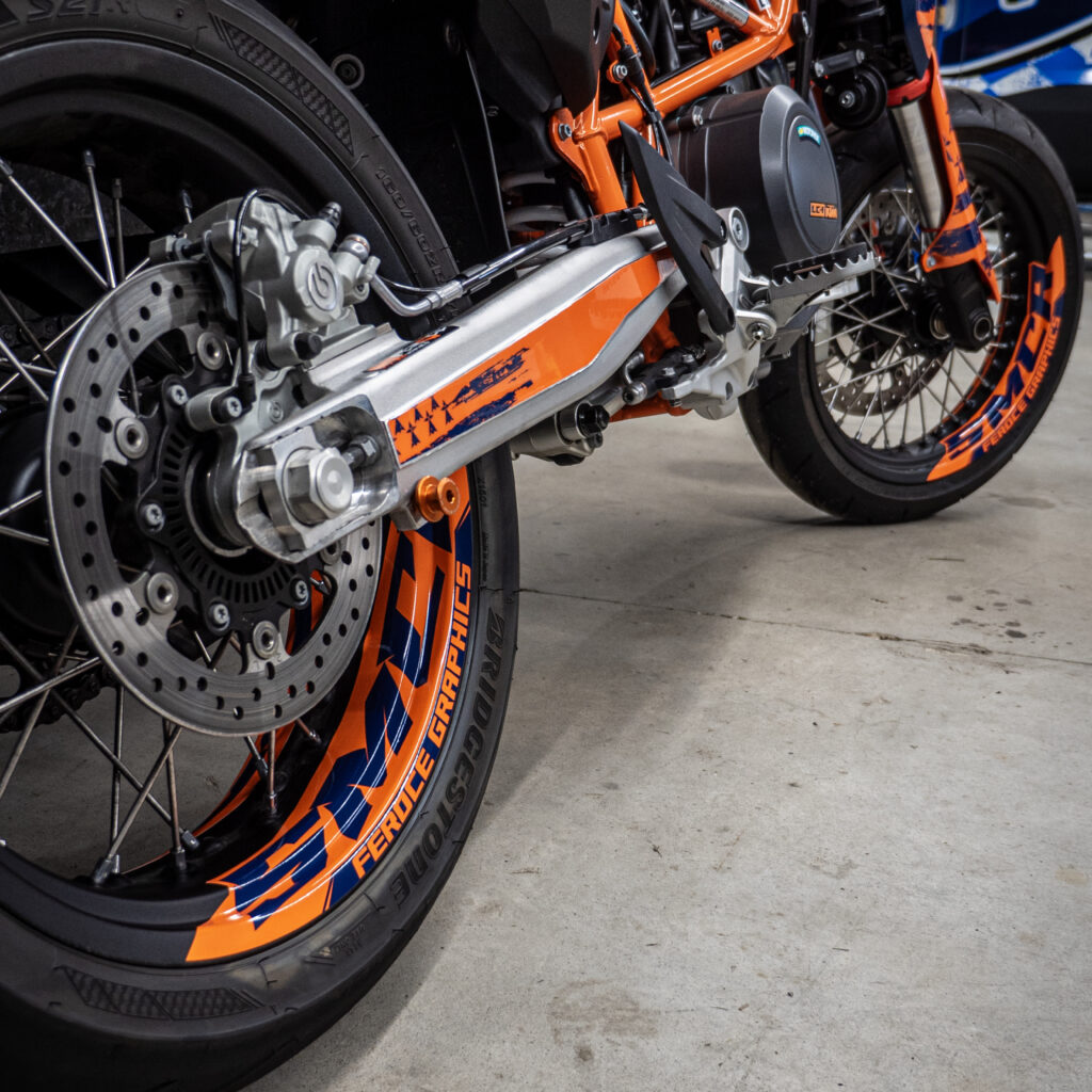 kit déco jantes ktm 690 smc r