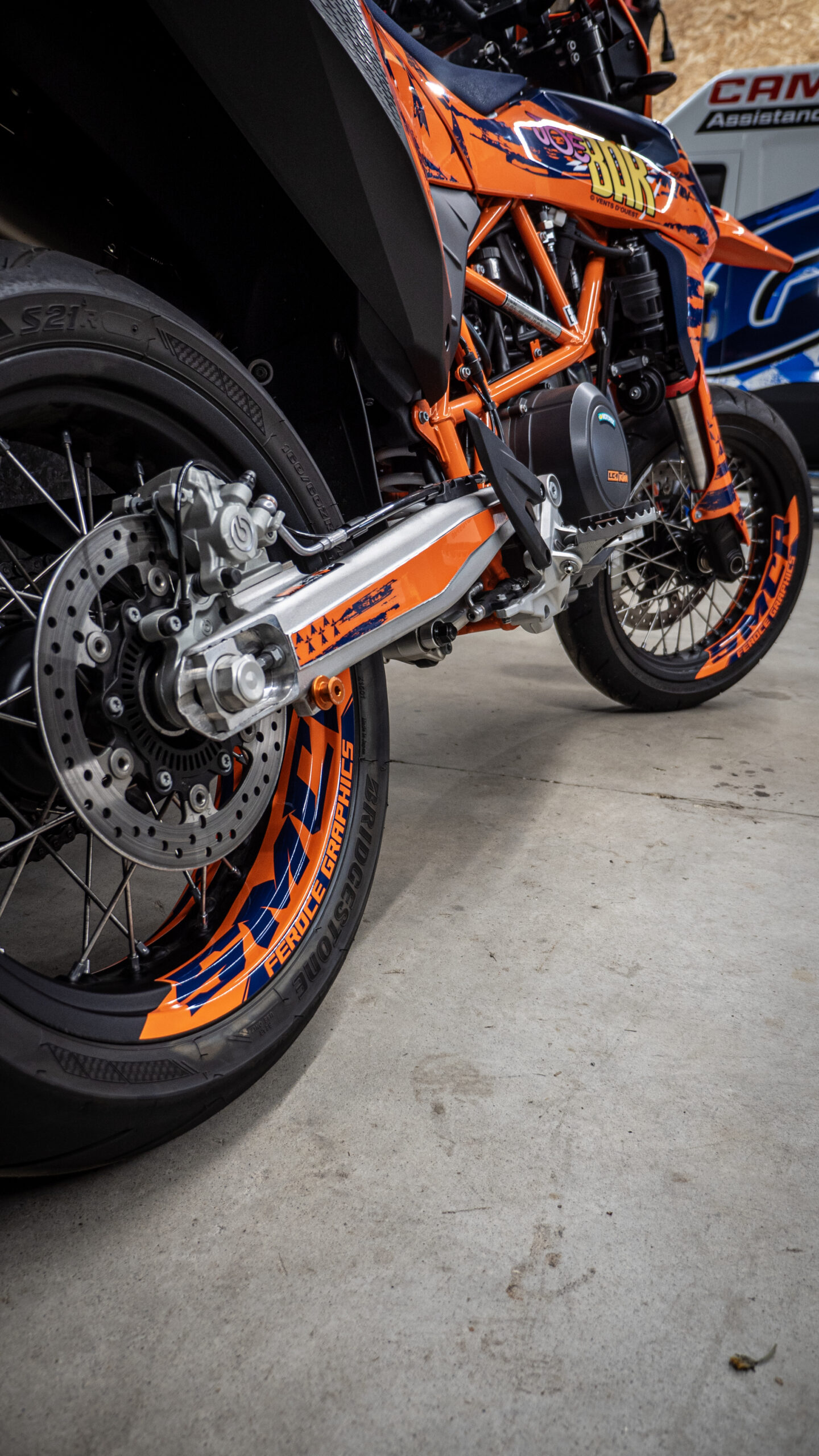 kit déco jantes ktm 690 smc r