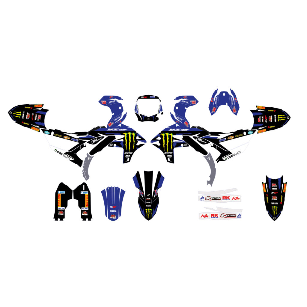 kit deco yamaha yzf 2026+ replica ama sx