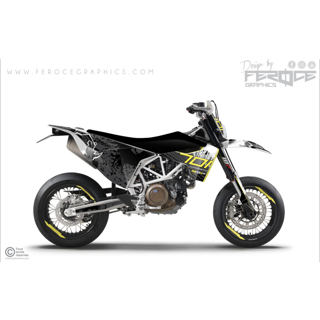 kit deco husqvarna 701 sm dark 2016 2025
