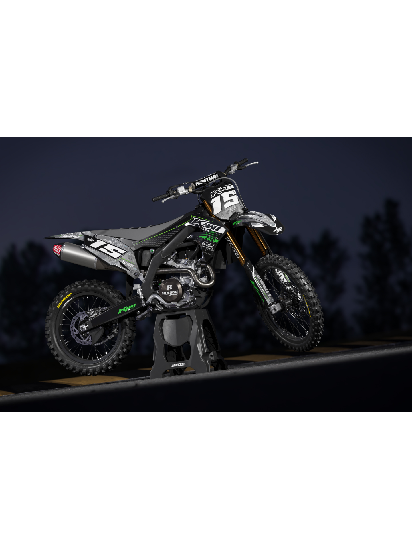 kit deco kawasaki cyberware 2017 2023