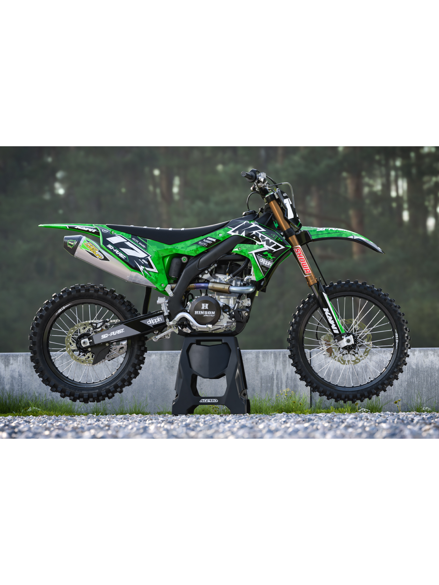 kit deco kawasaki warfare 2017 2023