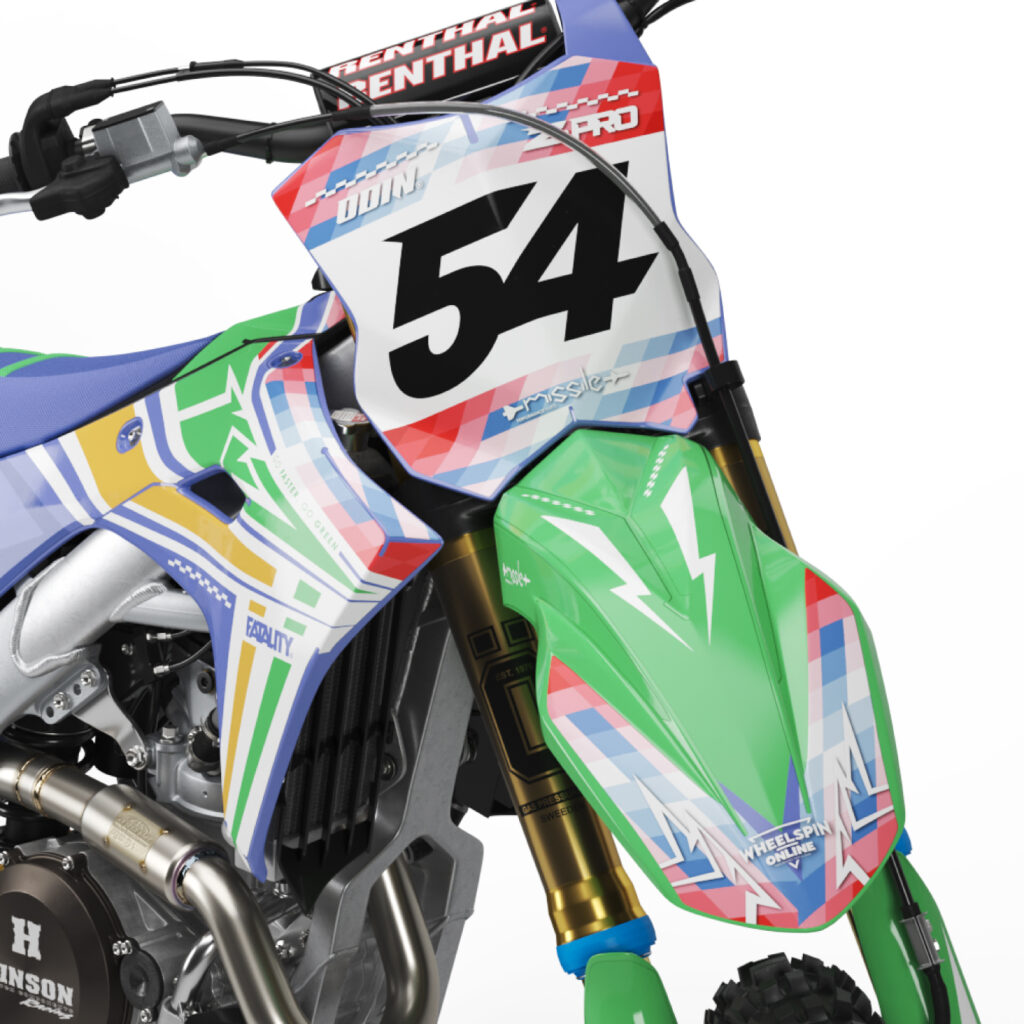 kit deco kawasaki pastel 2024+