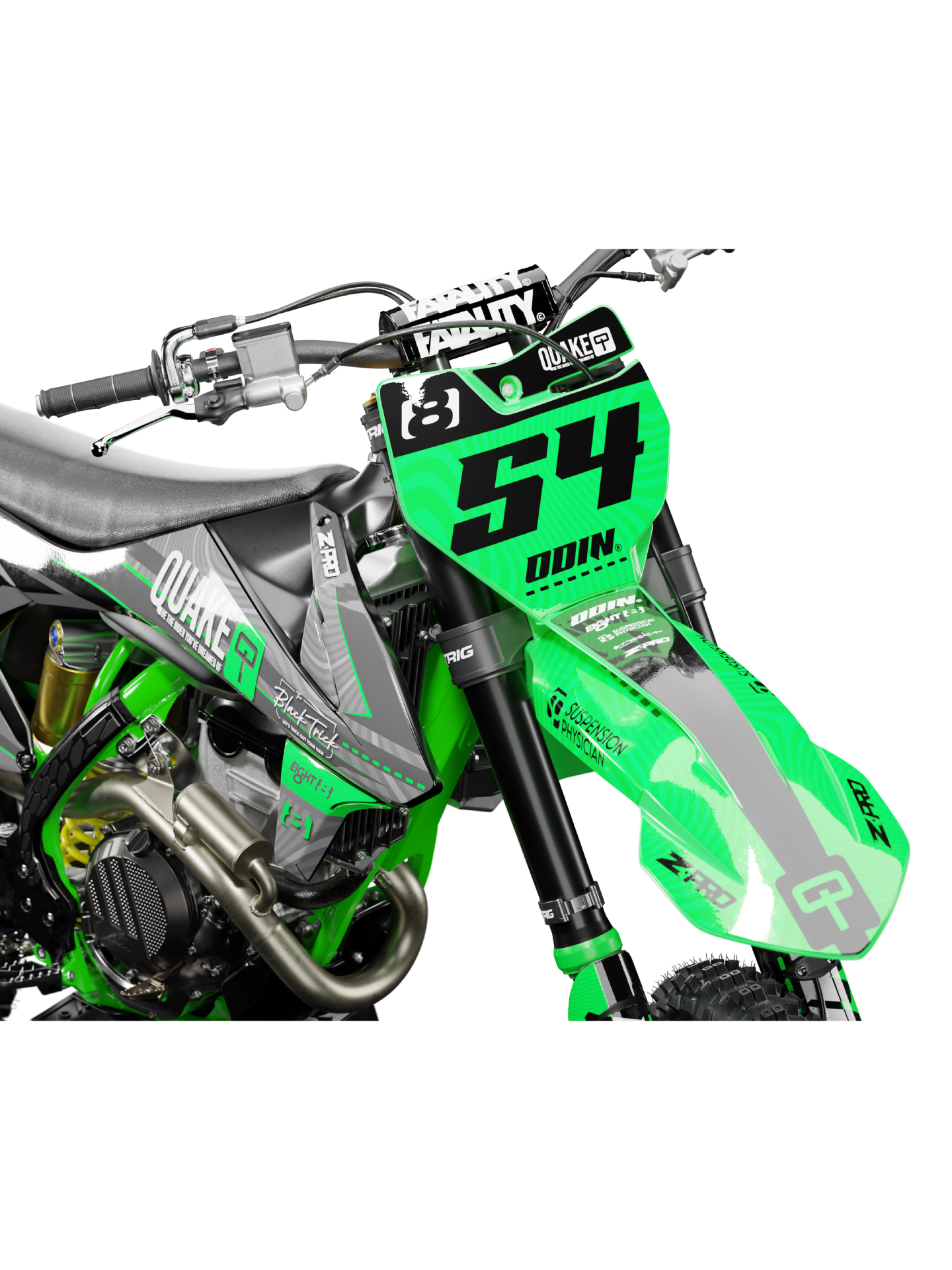 kit deco ktm green stuff 2016 2018