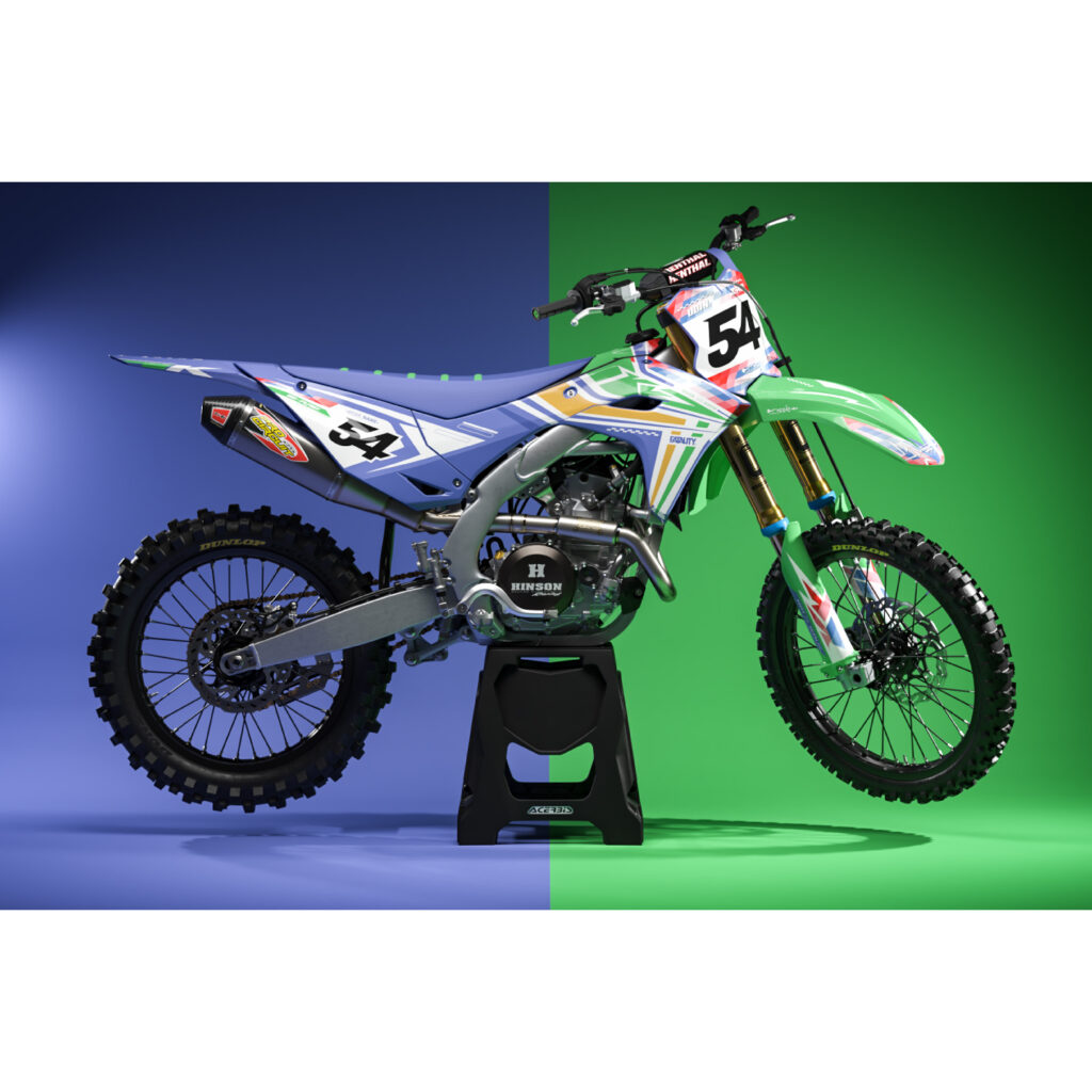 kit deco kawasaki pastel 2024+