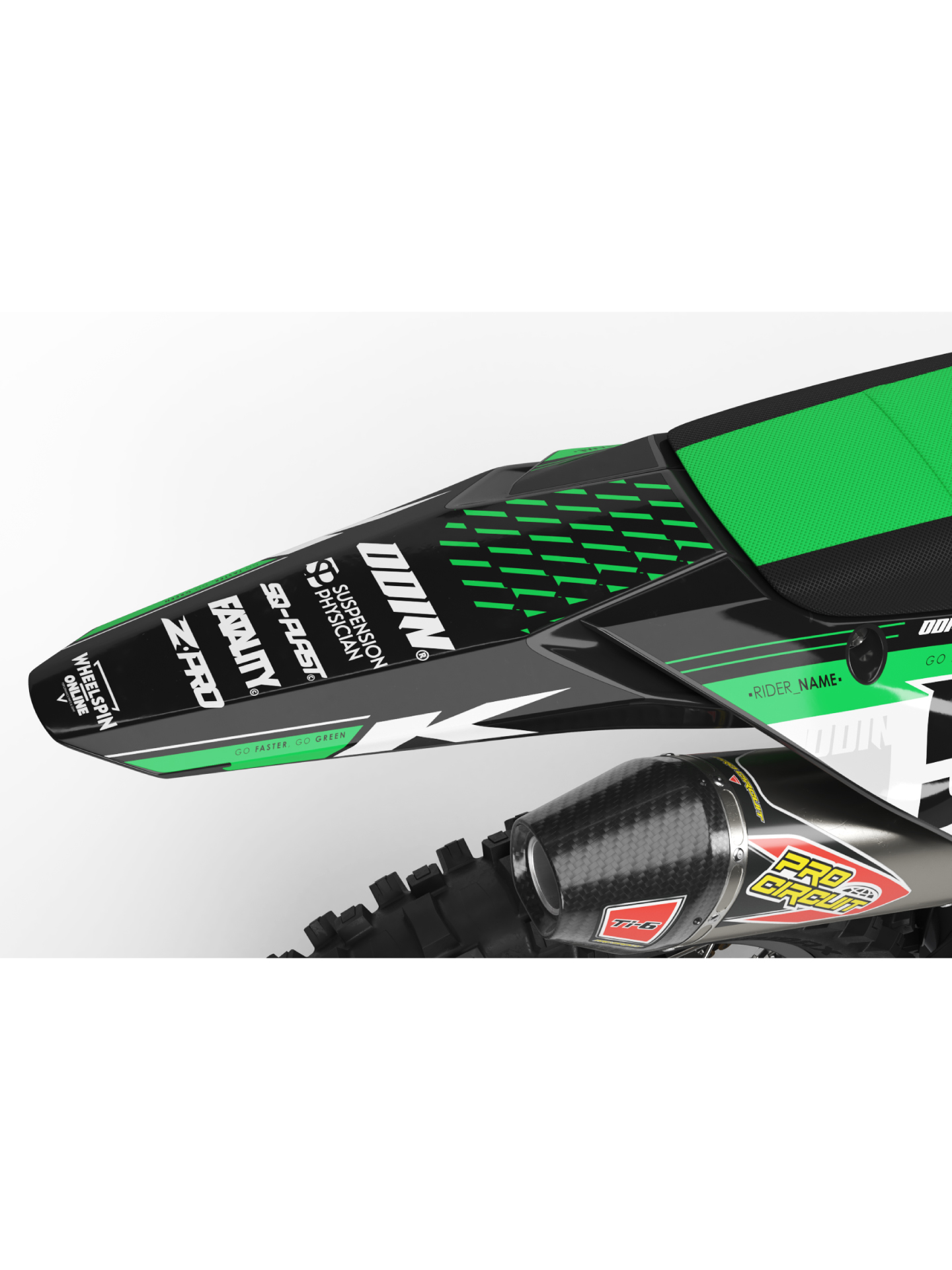 kit deco kawasaki green 2024+