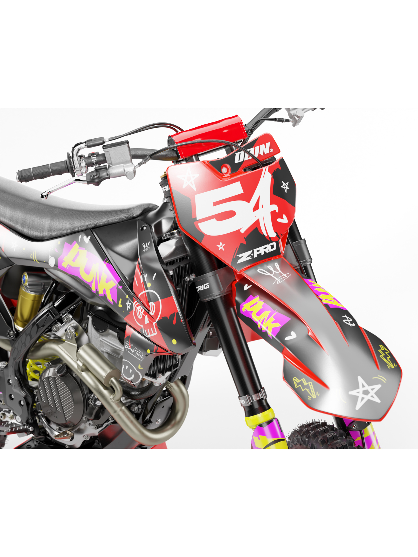 kit deco ktm punk 2016 2018