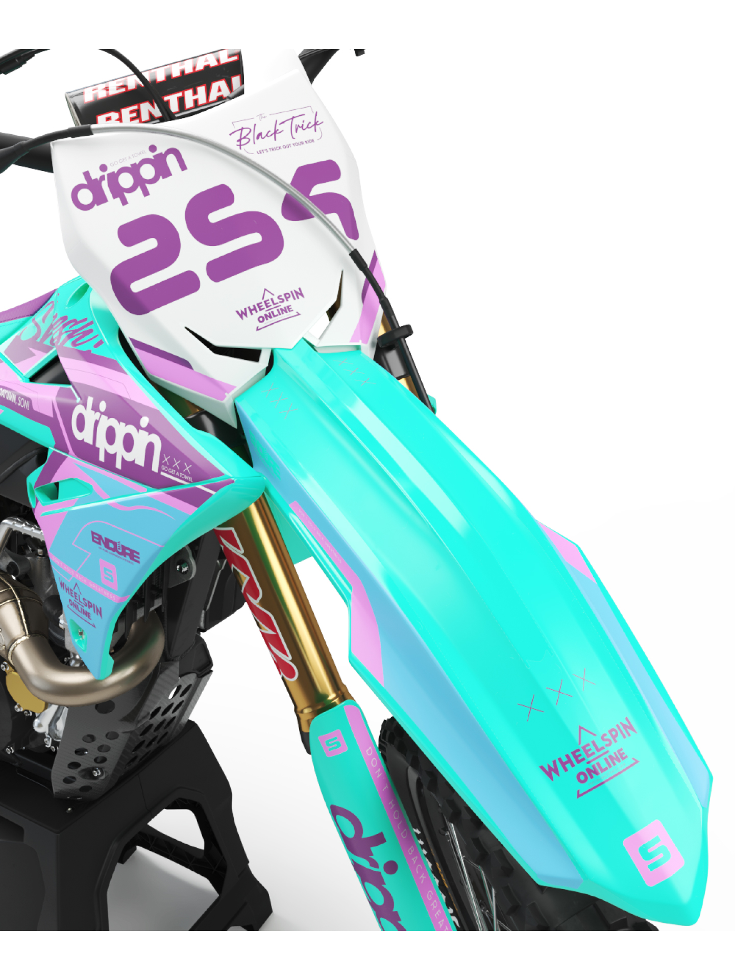 kit deco suzuki rmz drippin 2018 2023