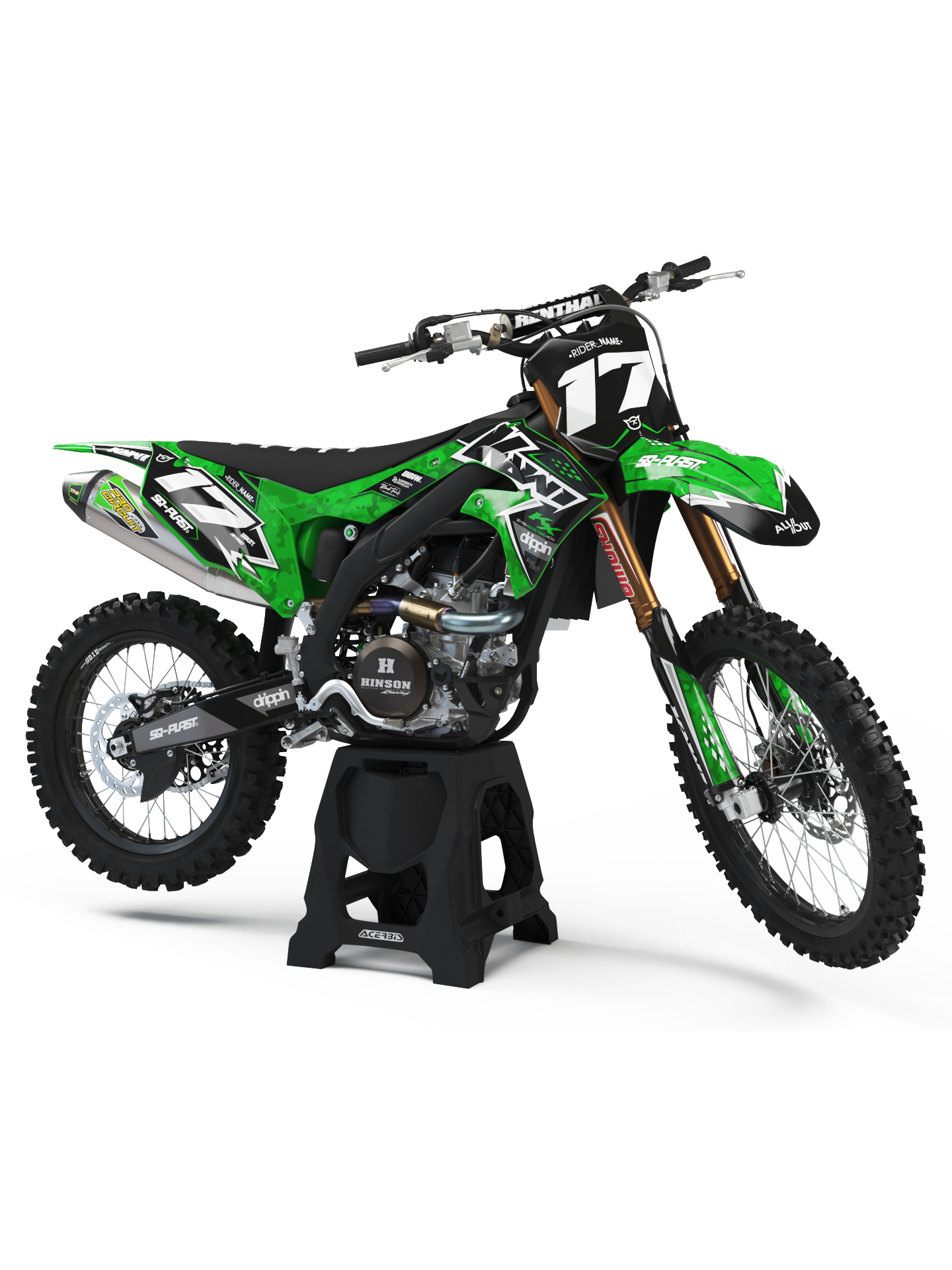 kit deco kawasaki warfare 2017 2023