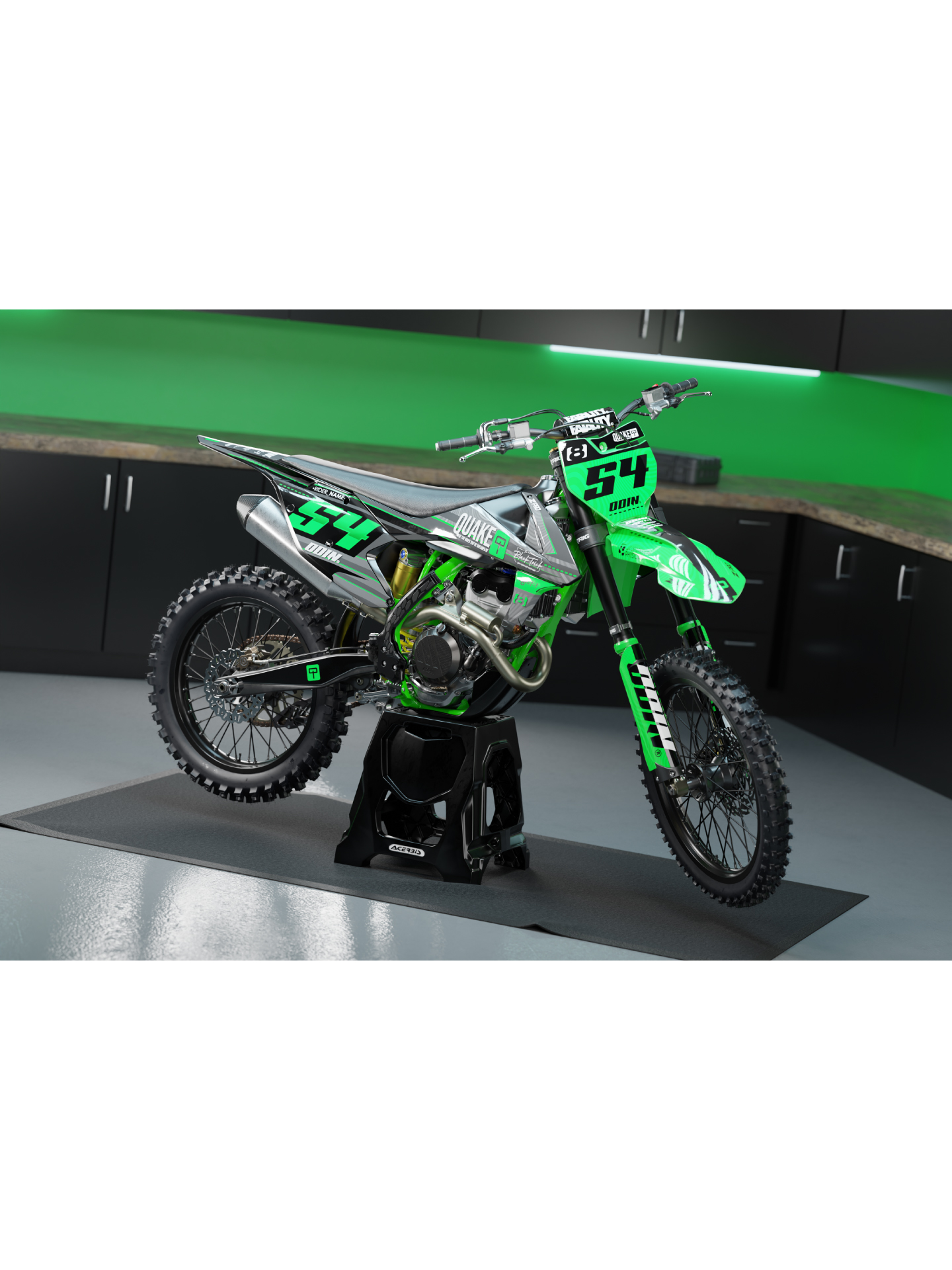 kit deco ktm green stuff 2016 2018