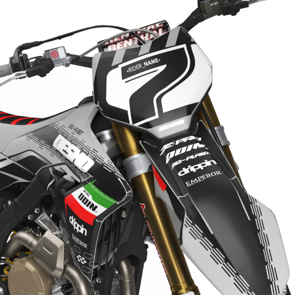kit deco ducati 450 desmo electric 2025 +