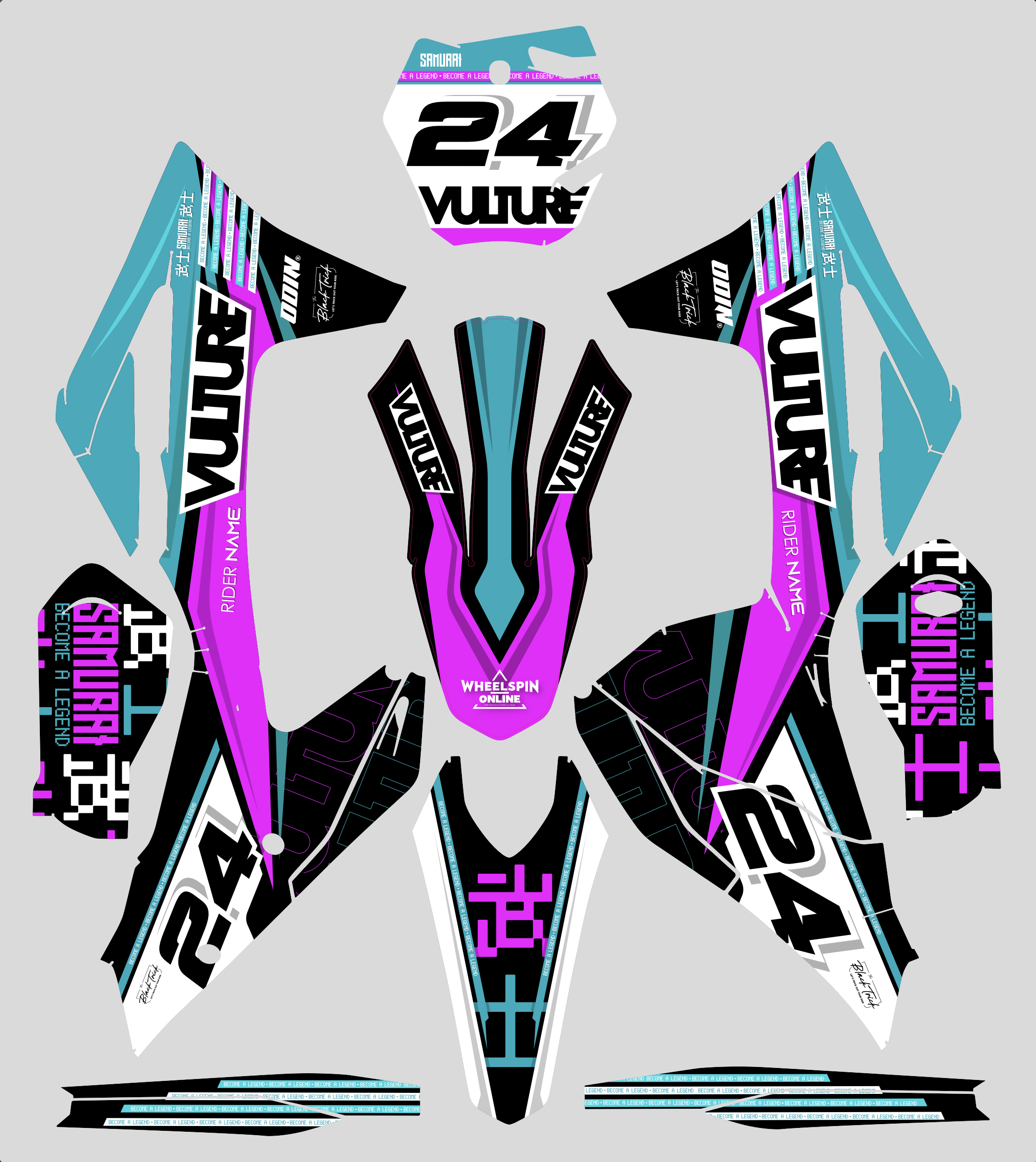 kit deco gasgas klean 2021 2023