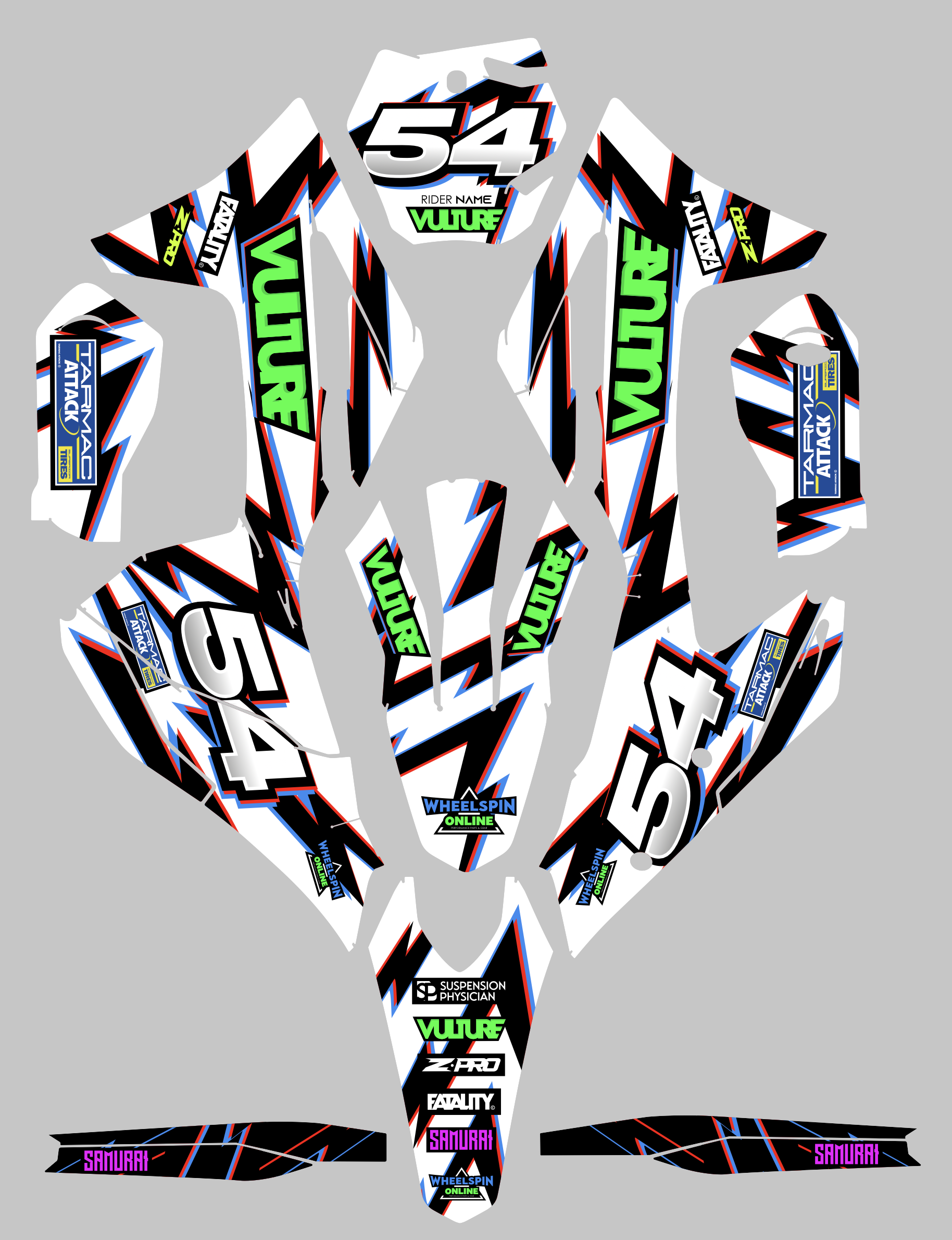 kit deco gasgas vulture 2021 2023 (copie)
