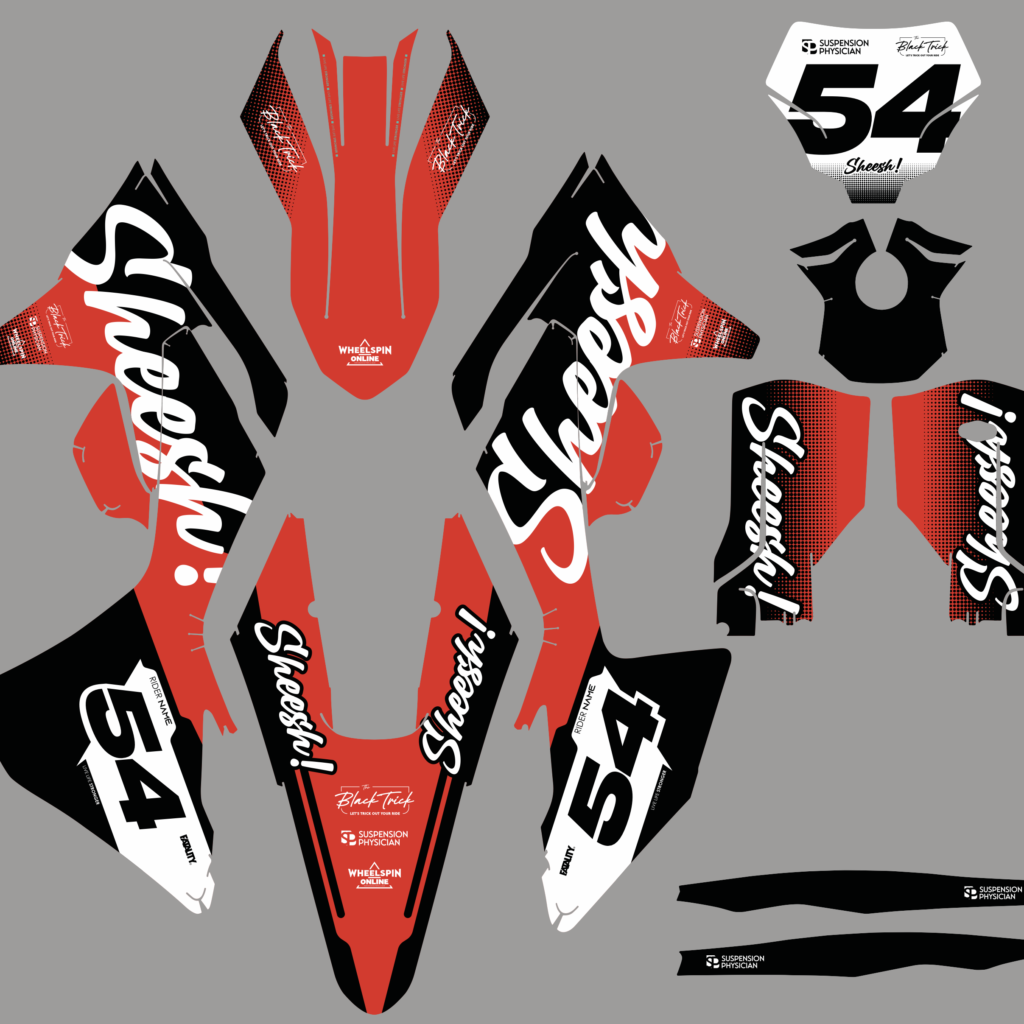 kit deco gasgas sheesh 2024 2026