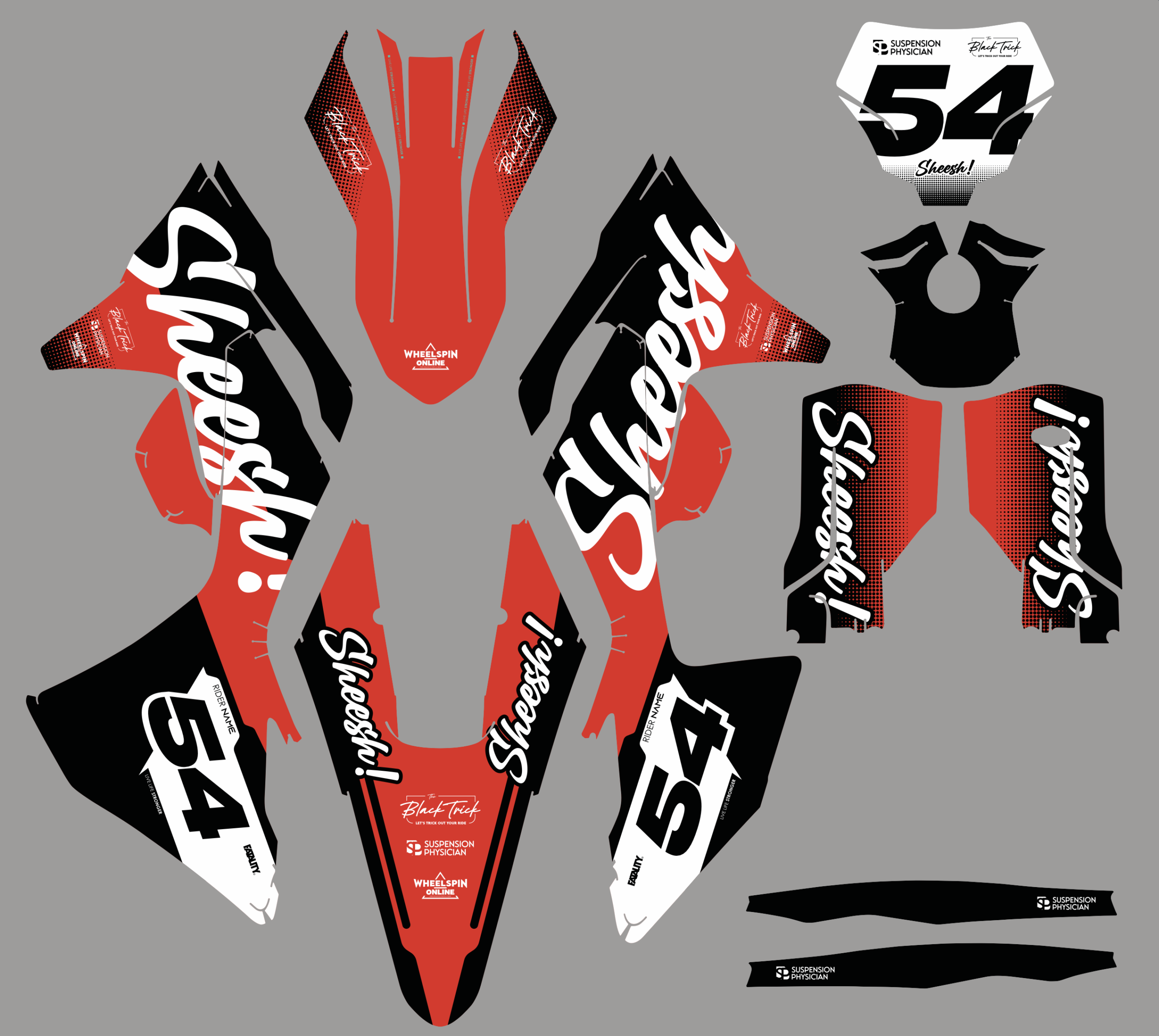 kit deco gasgas sheesh 2024 2026