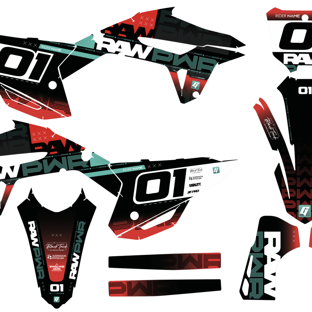 kit deco honda rawpwr 2021 2024