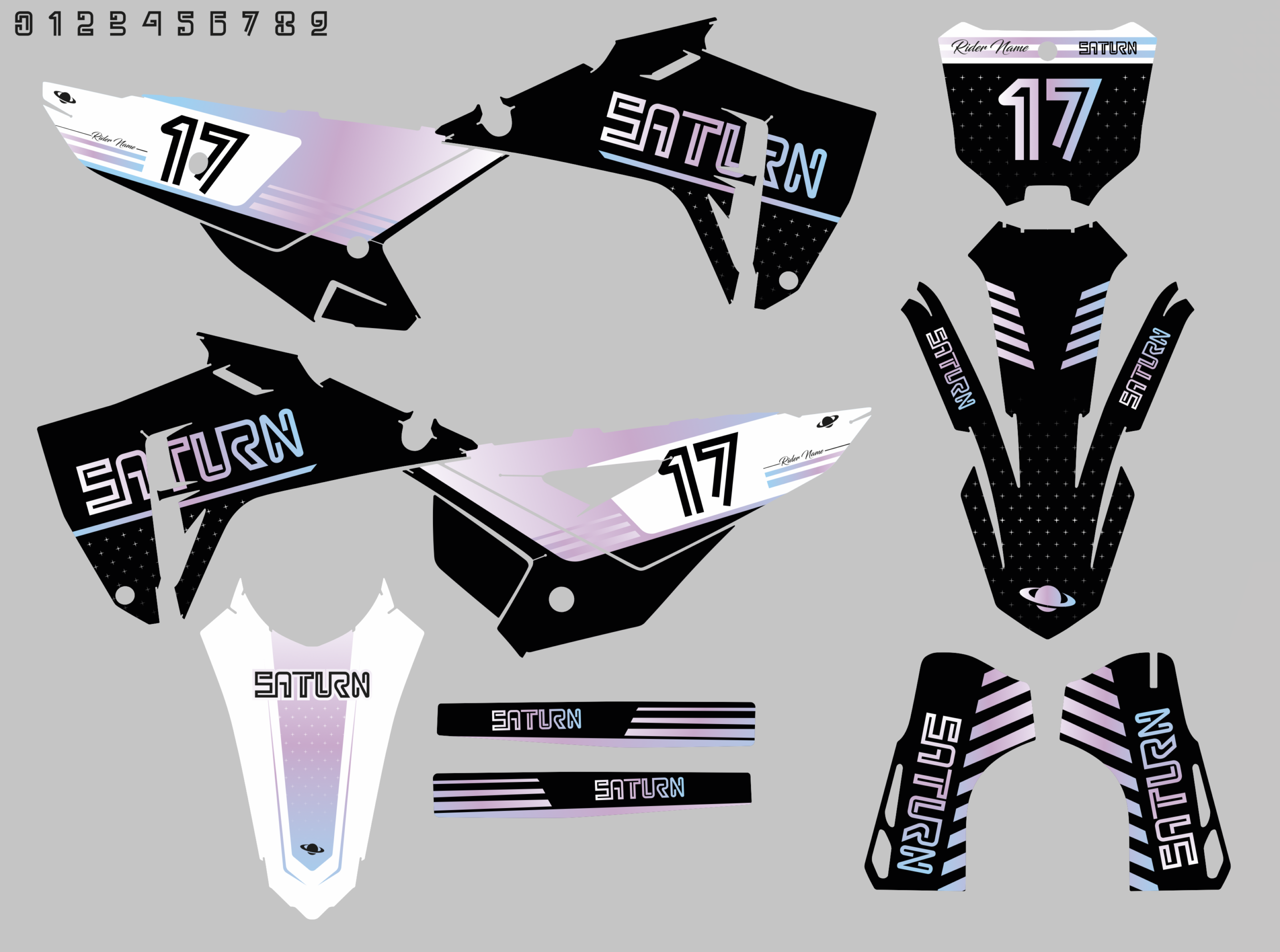 kit deco honda saturn 2025 +