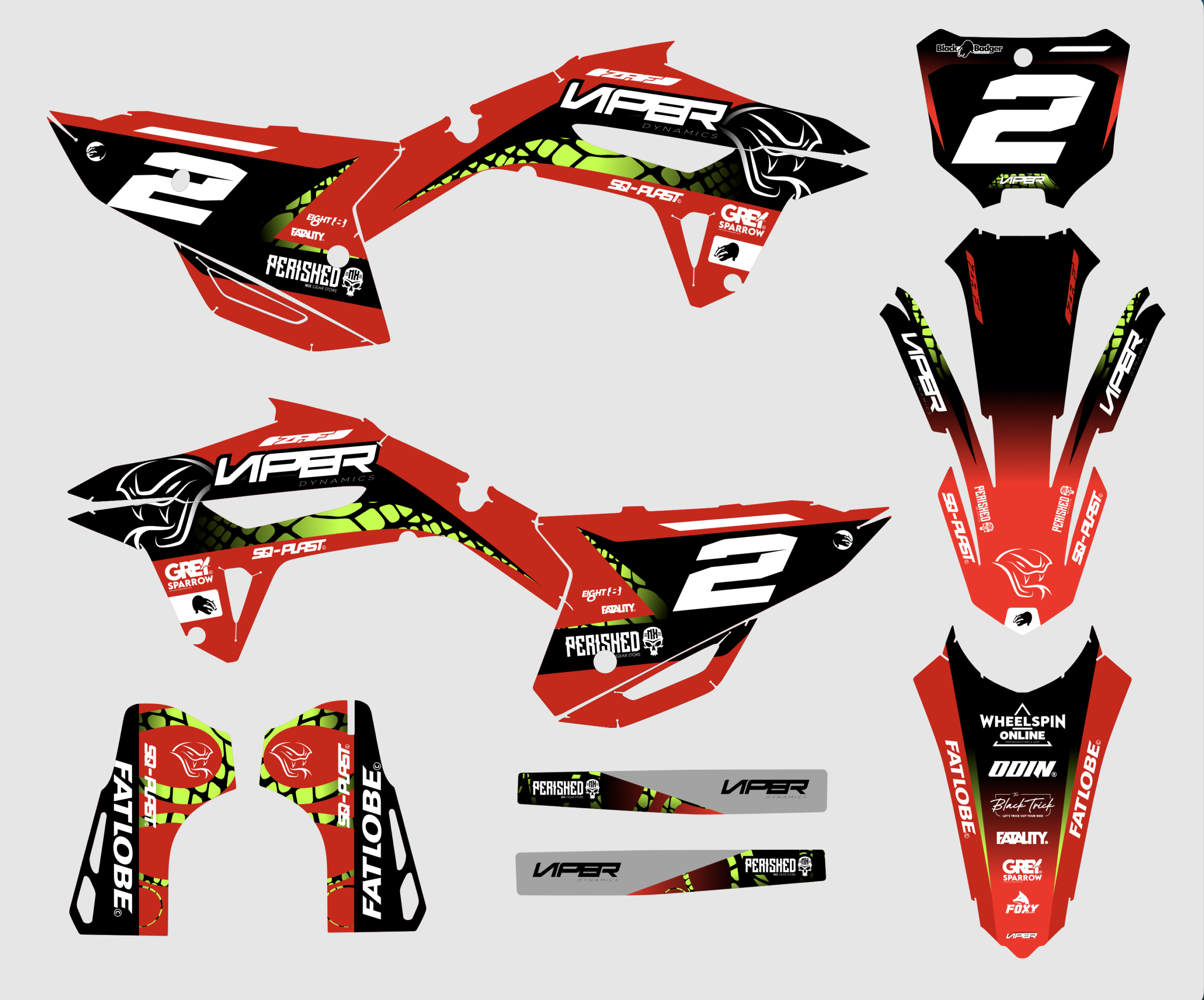 kit deco honda viper 2021 2024