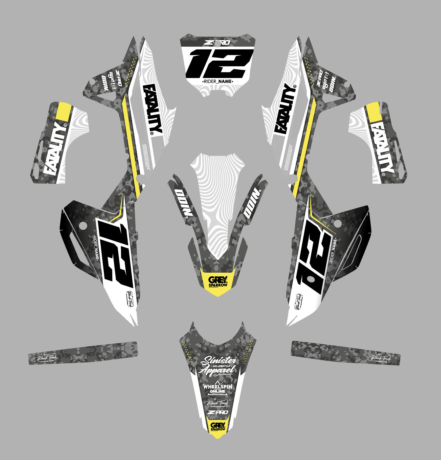 kit deco honda warfare 2021 2024