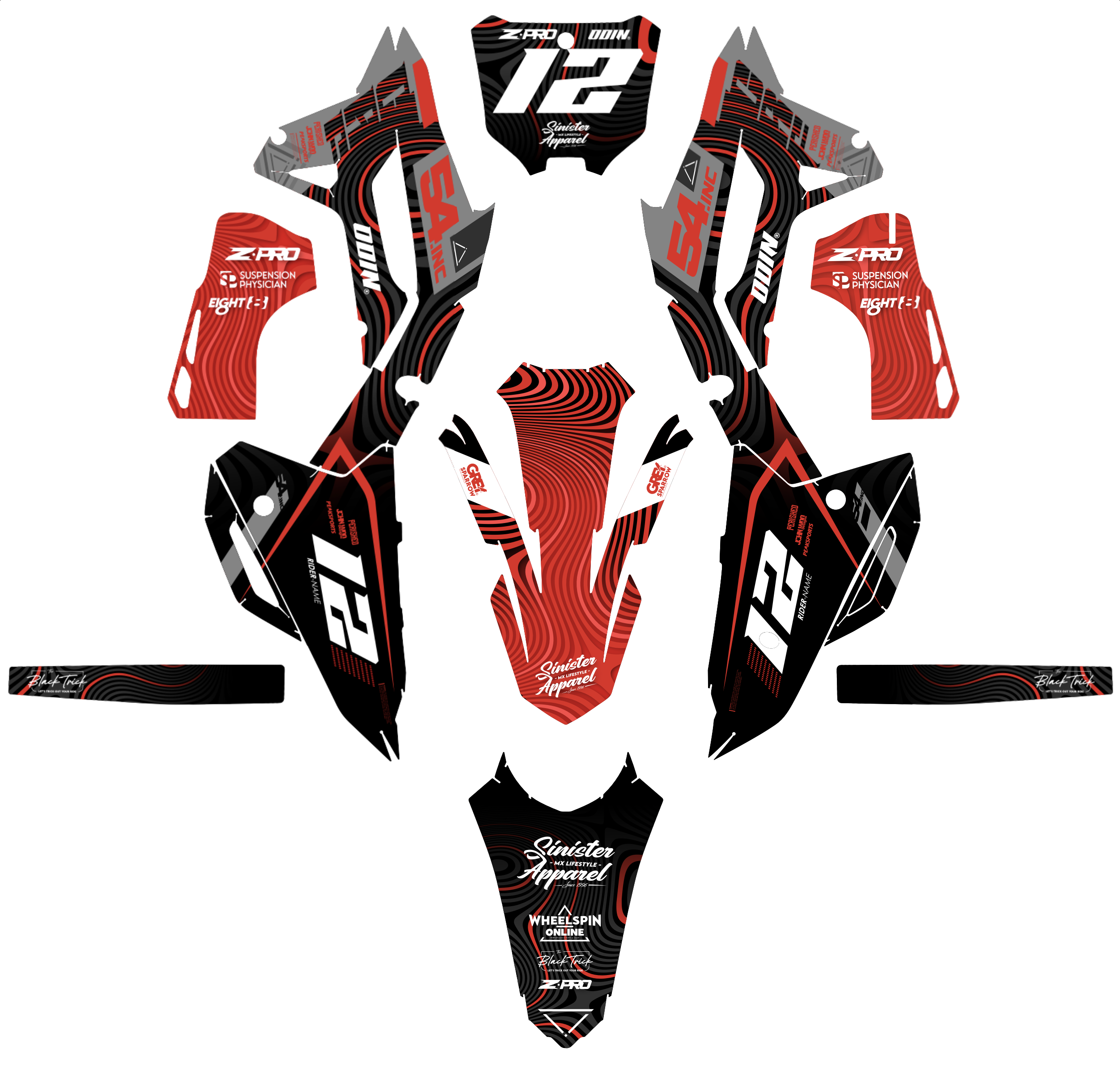 kit deco honda matrix 2021 2024