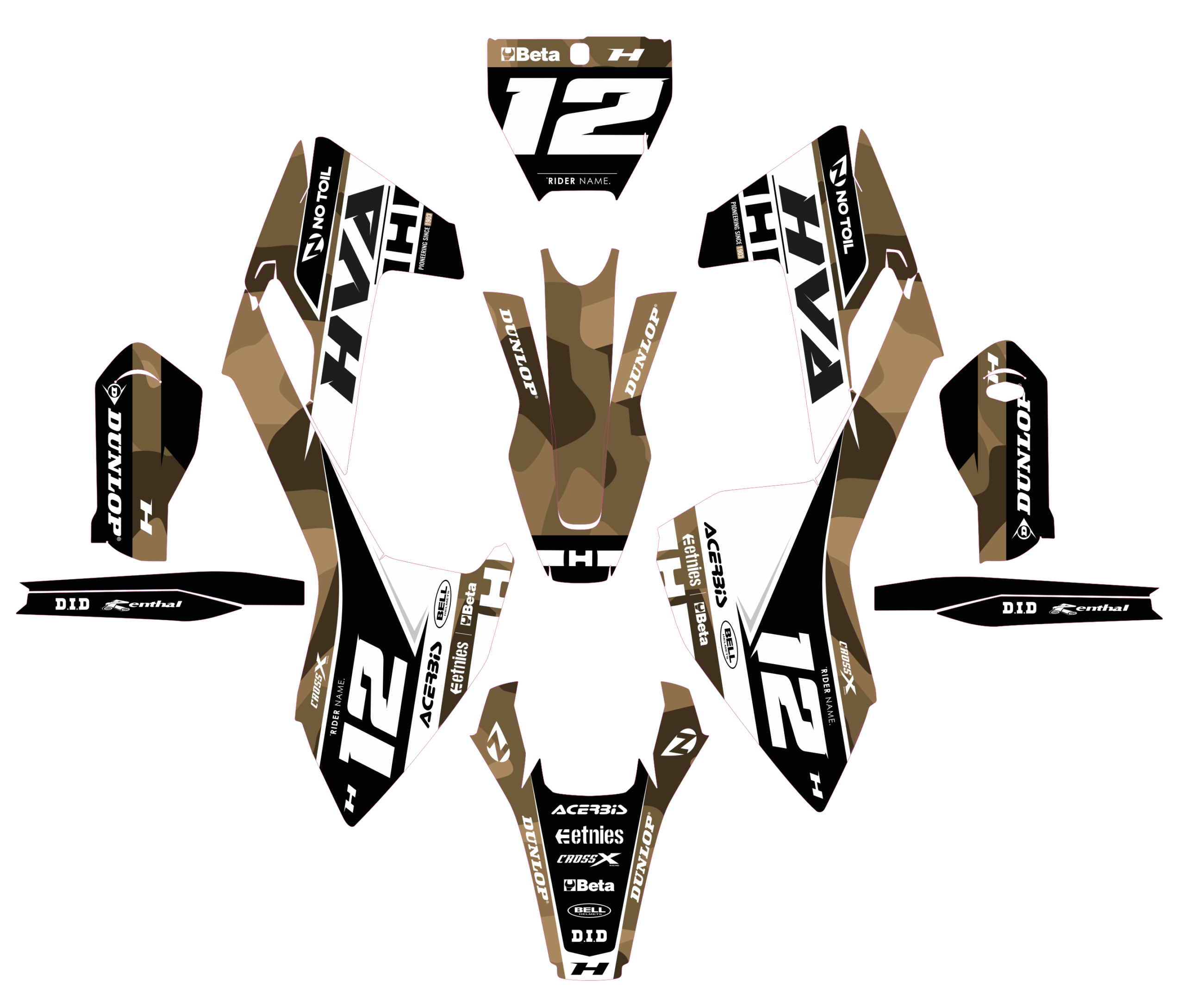 kit deco husqvarna shades 2016 2018