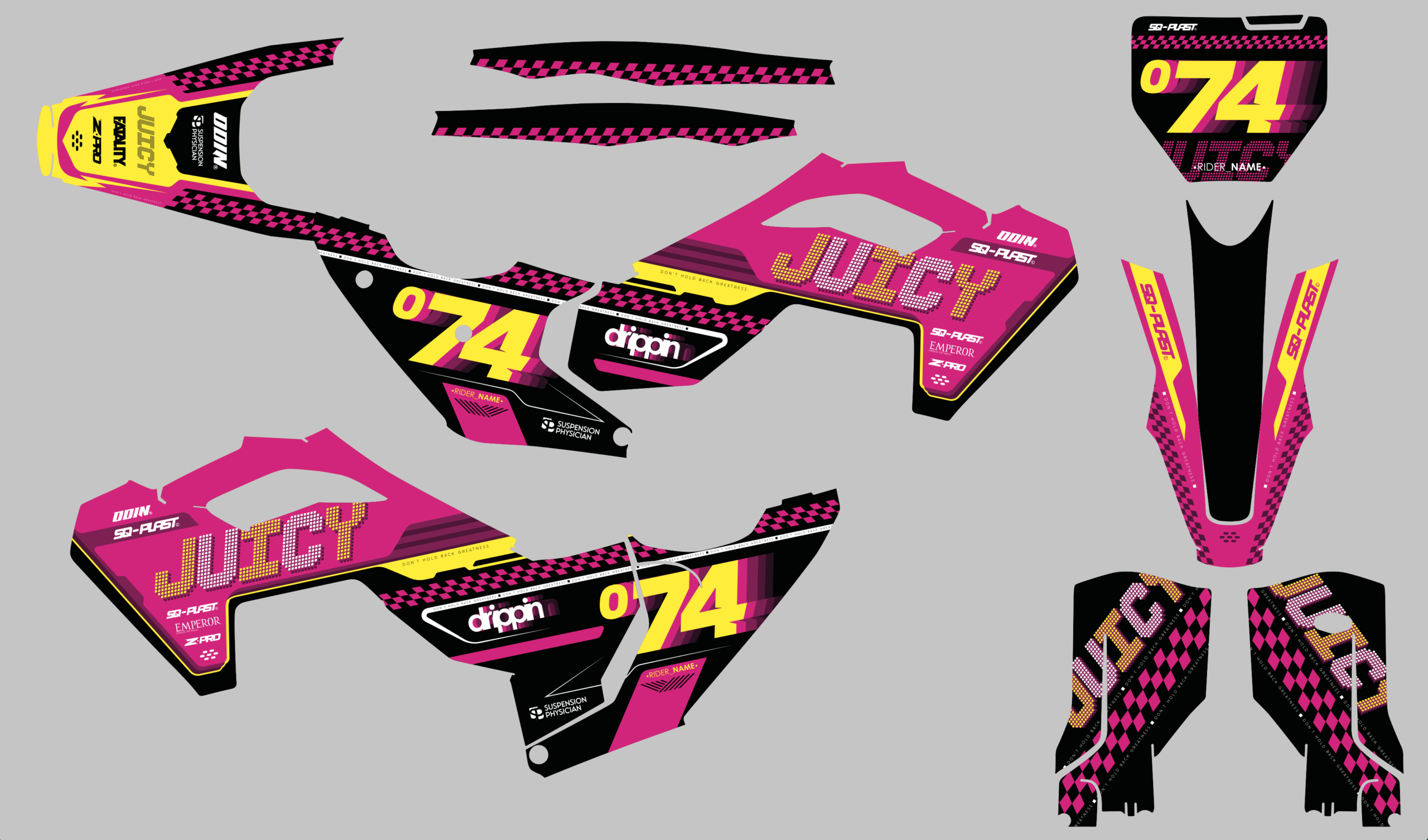 kit deco husqvarna juicy 2023 2024