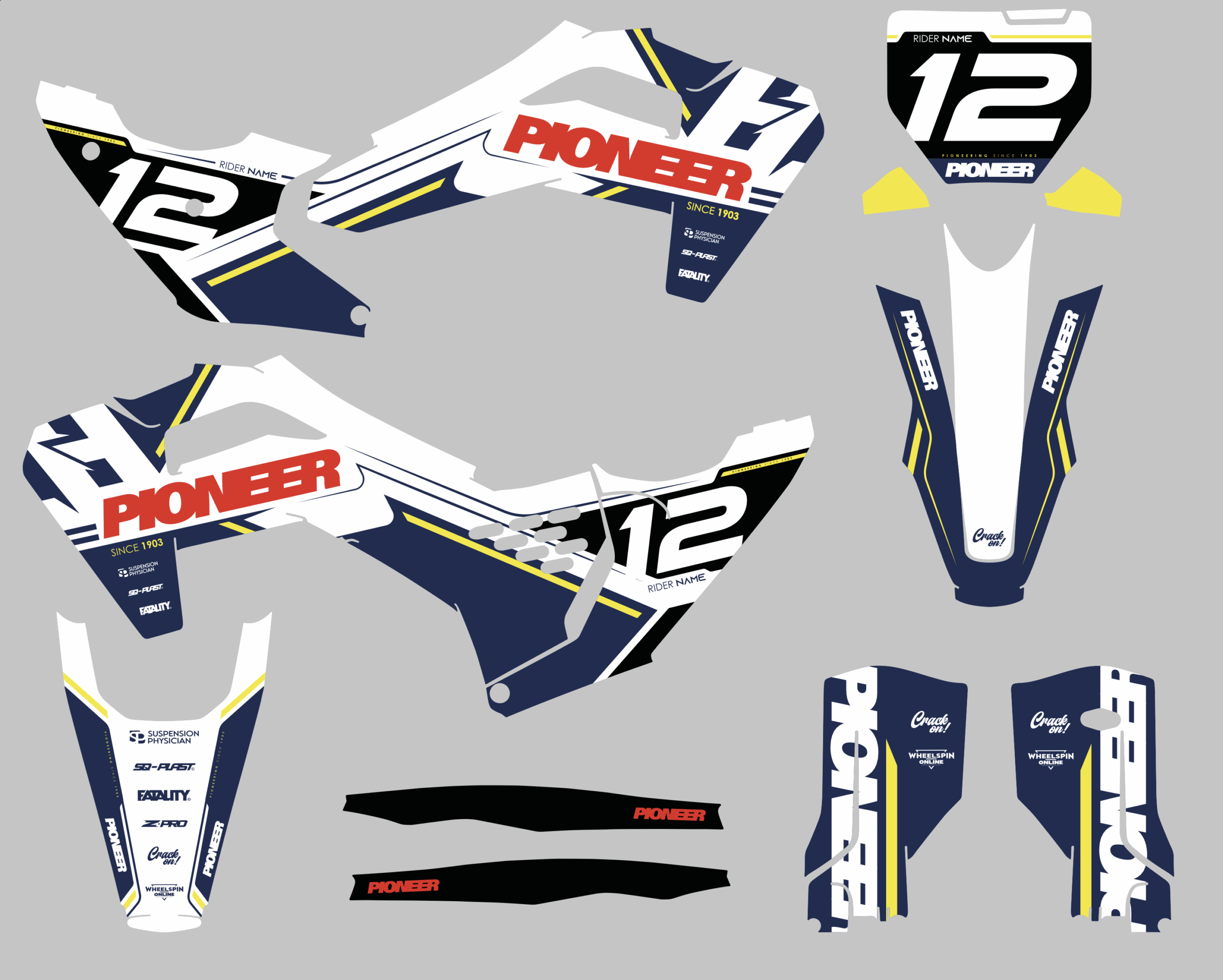 kit deco husqvarna pioneer 2025 2026
