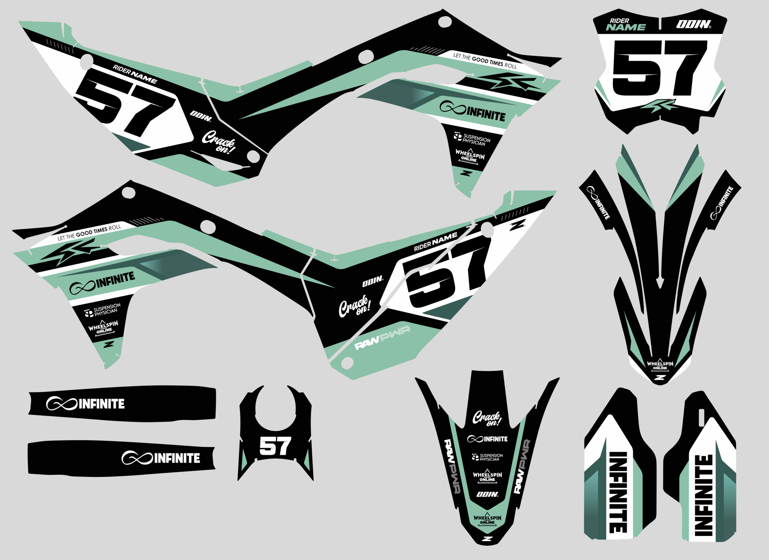 kit deco kawasaki rapid 2024+