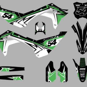 kit deco kawasaki green 2024+