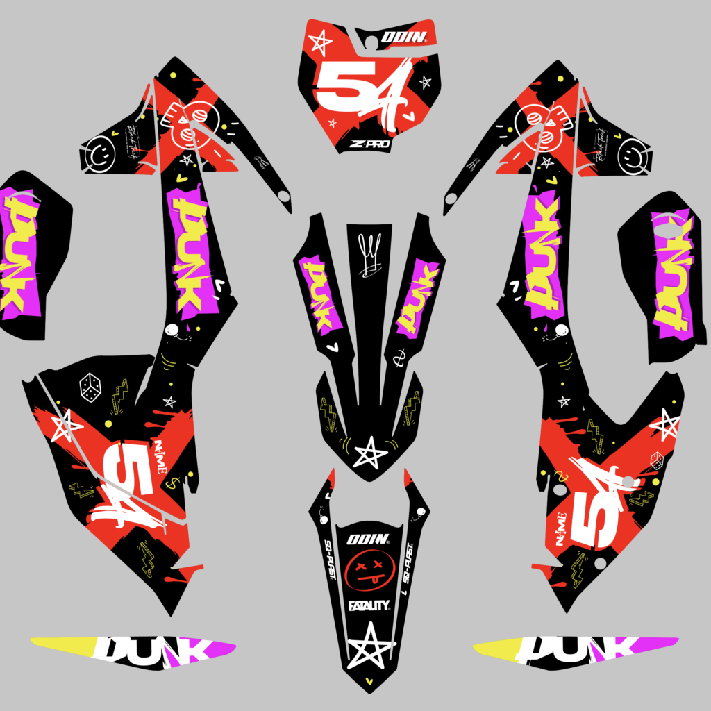 kit deco ktm punk 2016 2018