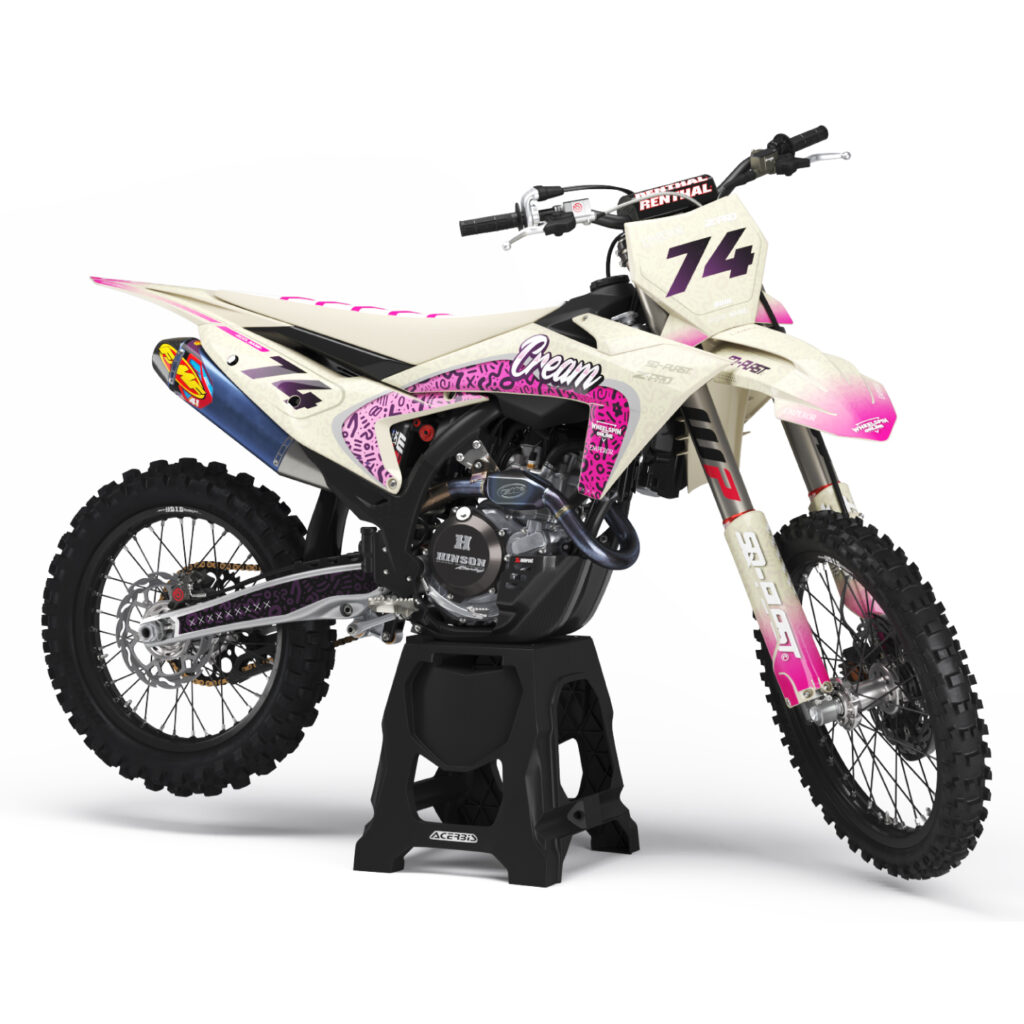 kit deco ktm sxf cream 2023 2024