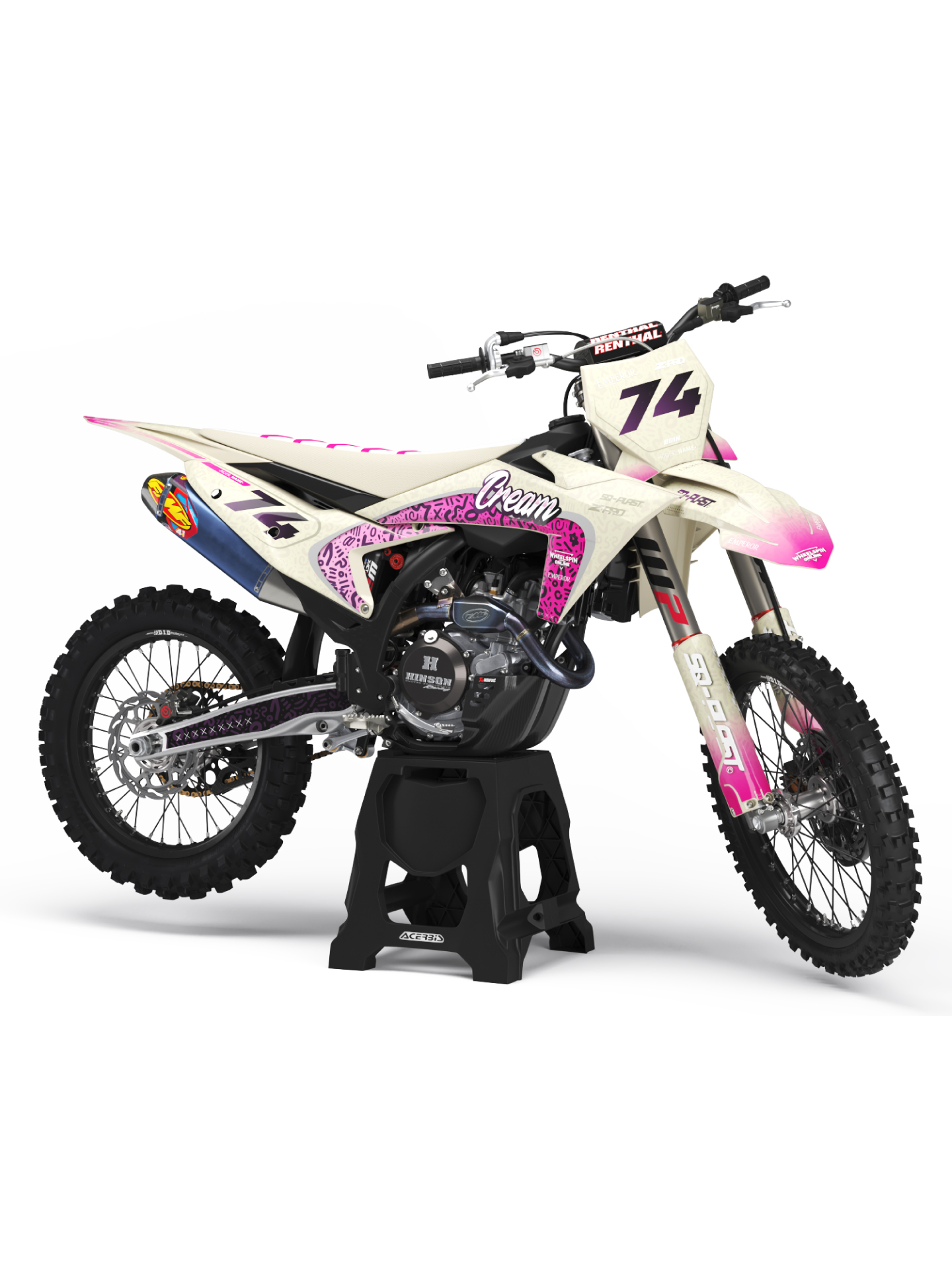 kit deco ktm sxf cream 2023 2024