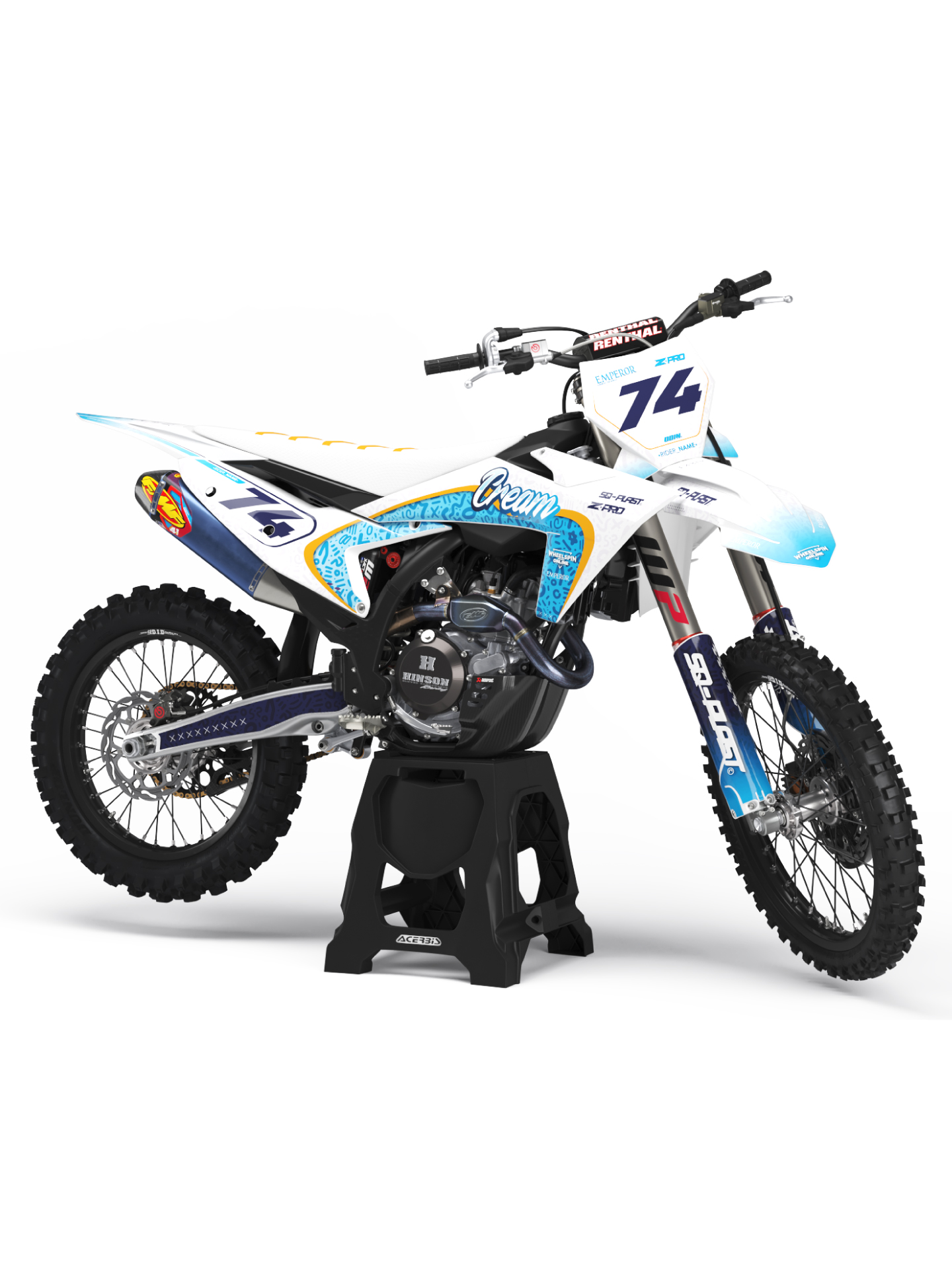 kit deco ktm sxf cream 2023 2024