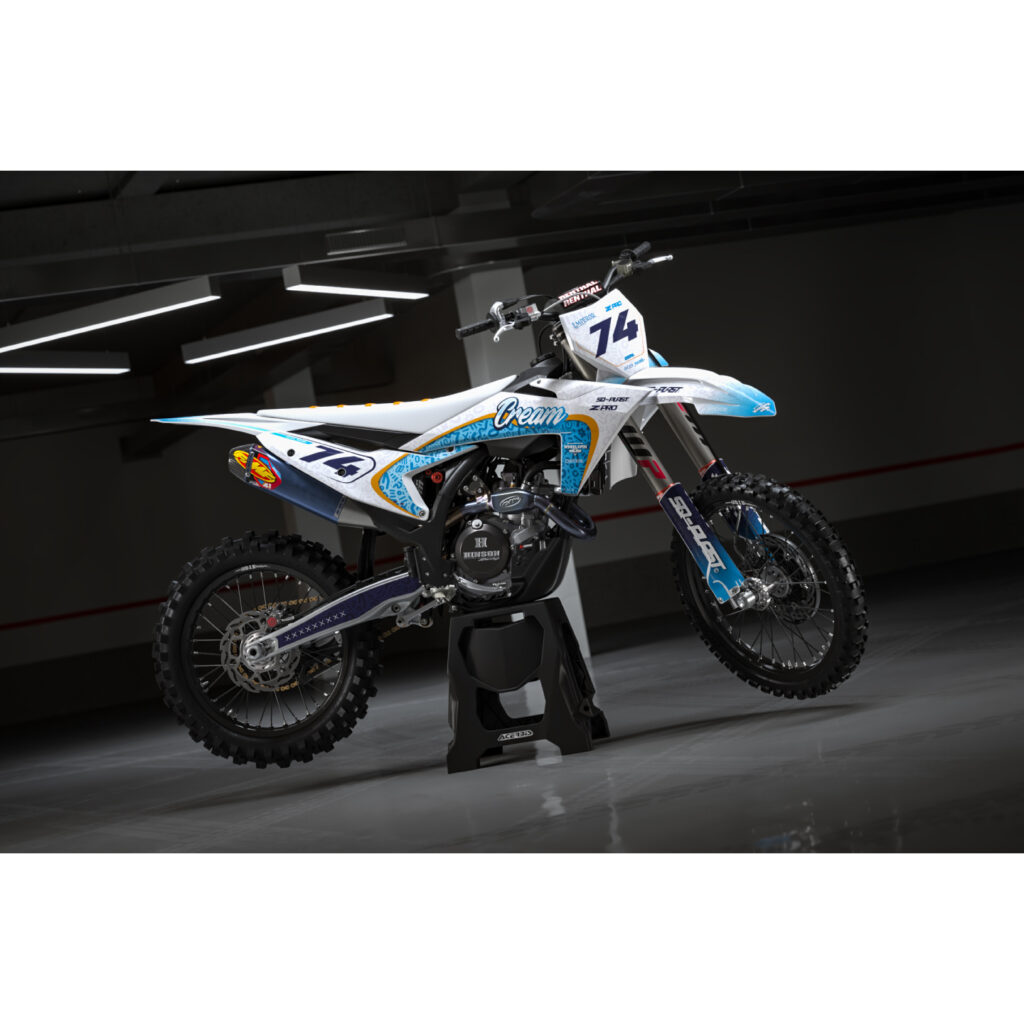 kit deco ktm sxf cream 2023 2024