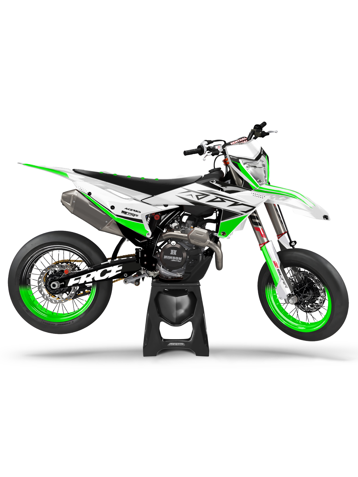 kit deco ktm neon green 2023 2027