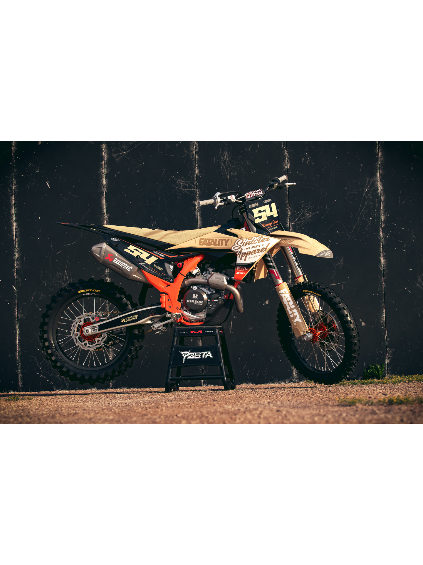 kit deco ktm fatality sand 2023 2027