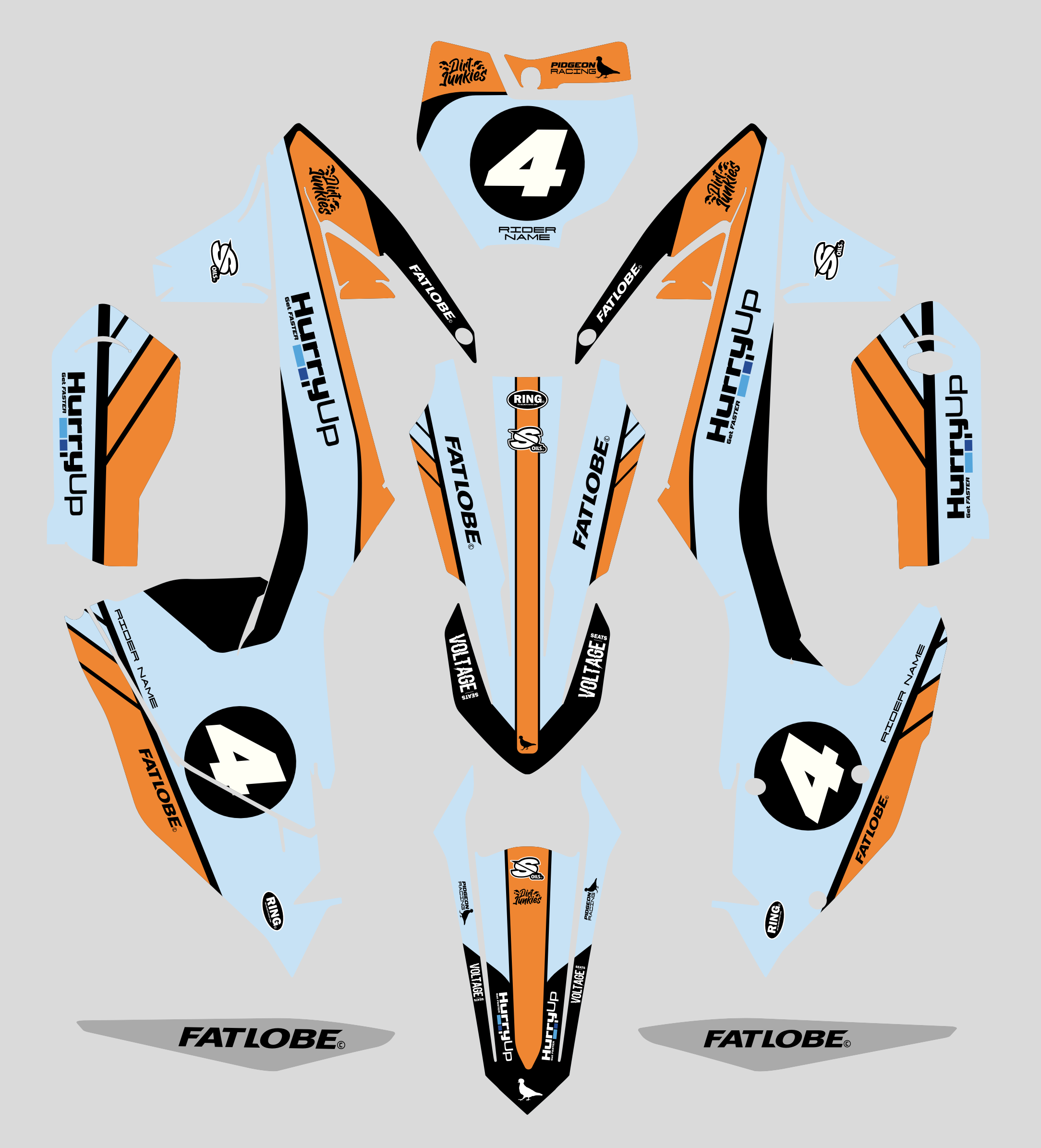kit deco ktm gulf 2019 2022