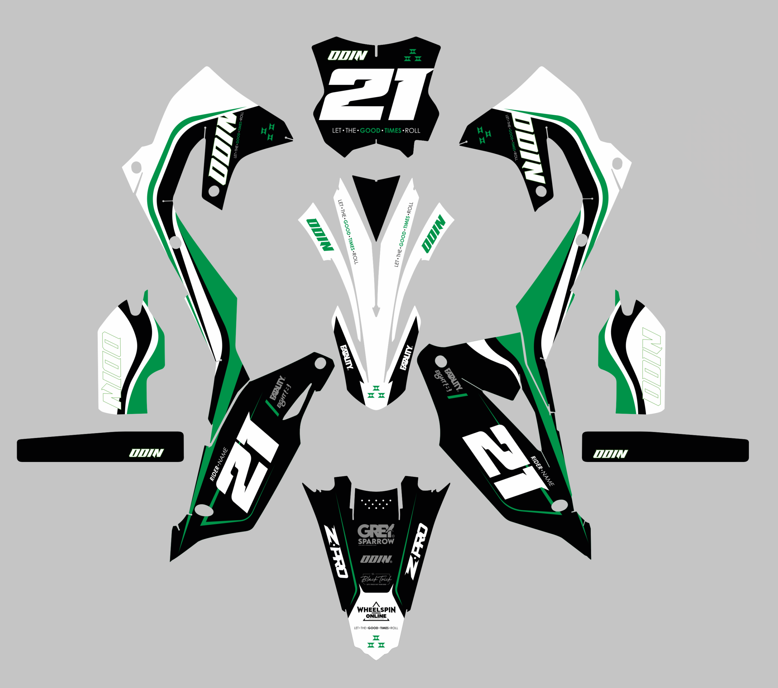 kit deco kawasaki flow 2017 2023